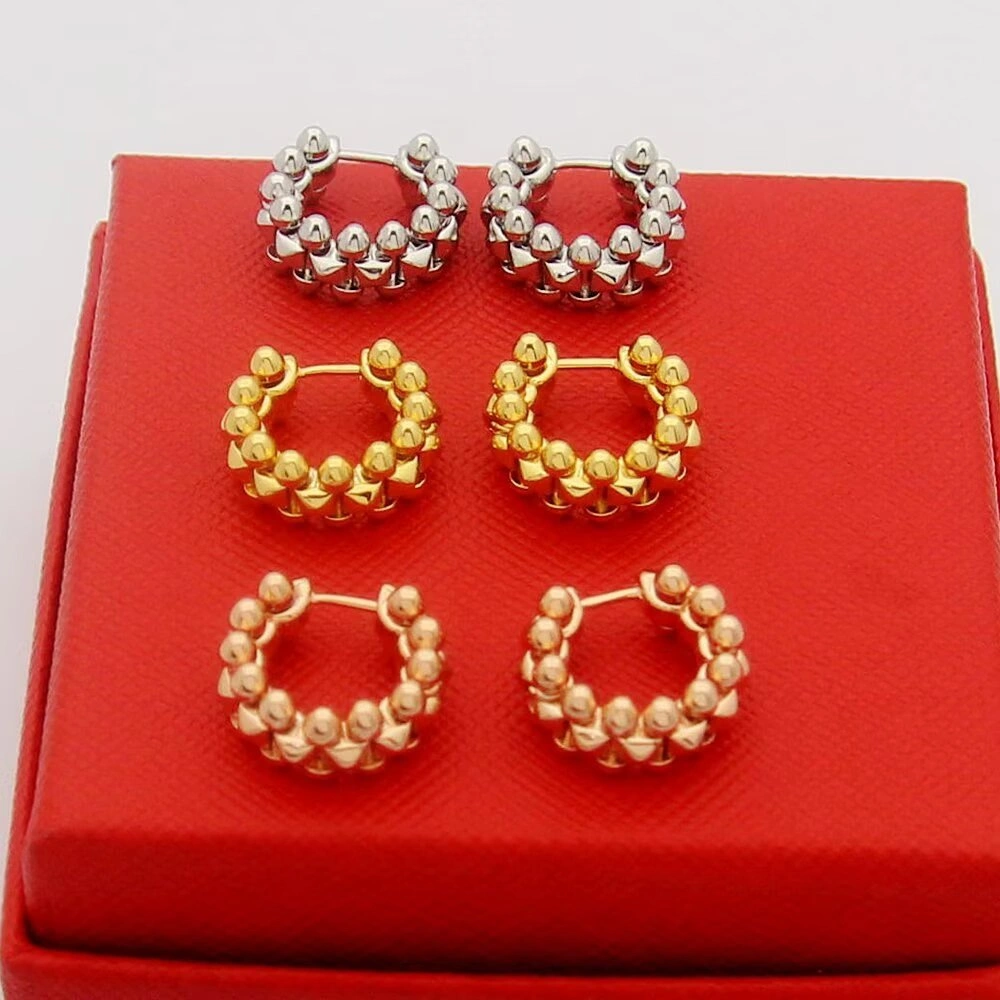 Barbara-- 31rti5r mini earrings 3colour item : E-S092J3013-3H