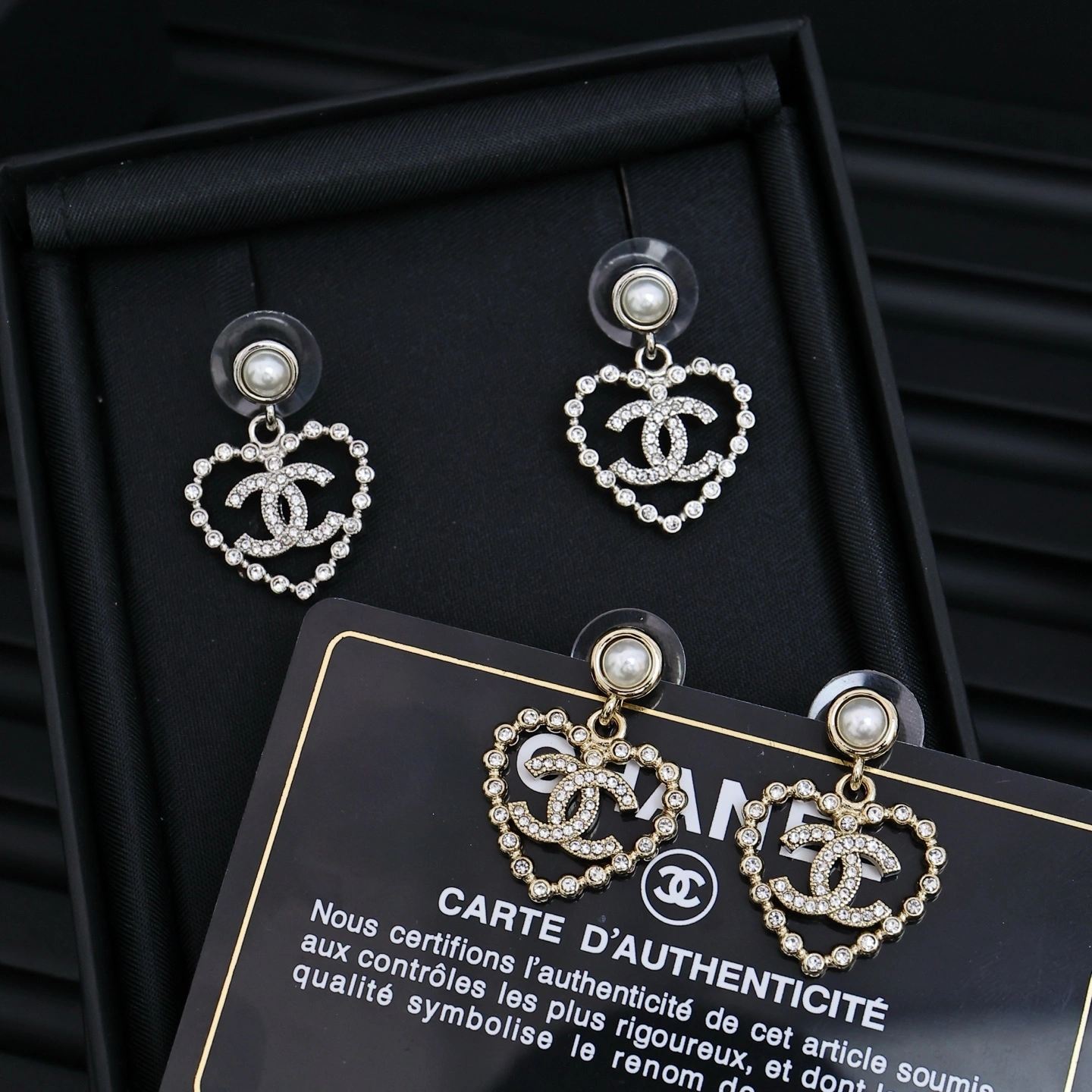 Barbara-- 3h1958 earrings 2Colour item : E-S092K1110-2H