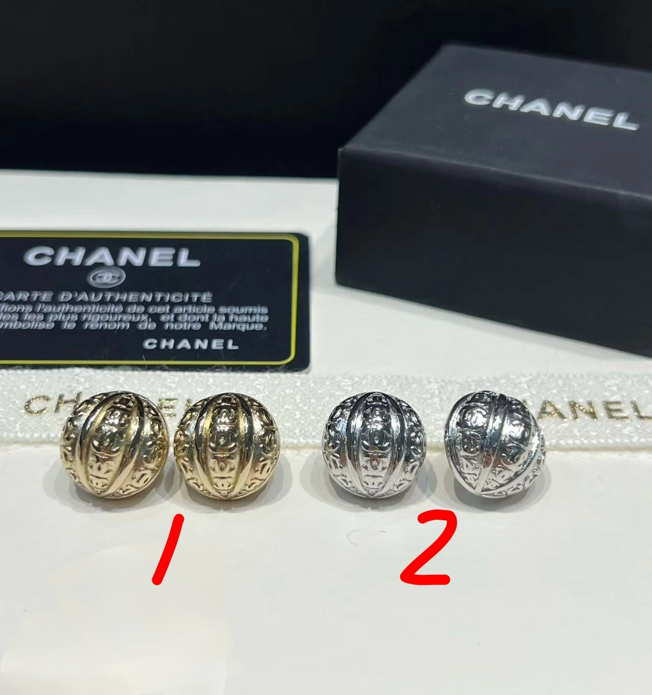 Barbara-- 3h1958 earrings 2colour item:E-S092L3122-2H