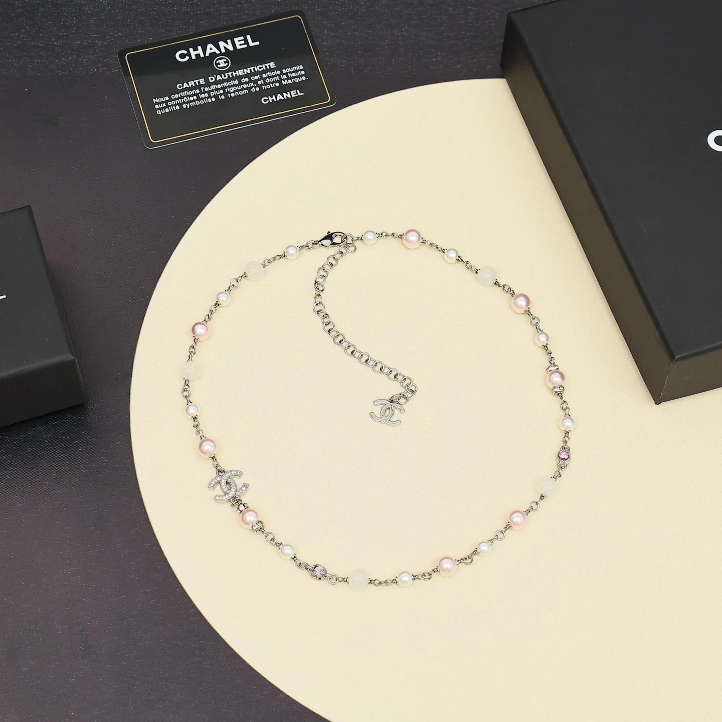 Barbara-- 3h1958 necklace 2colour item : E-S092J3031-2H