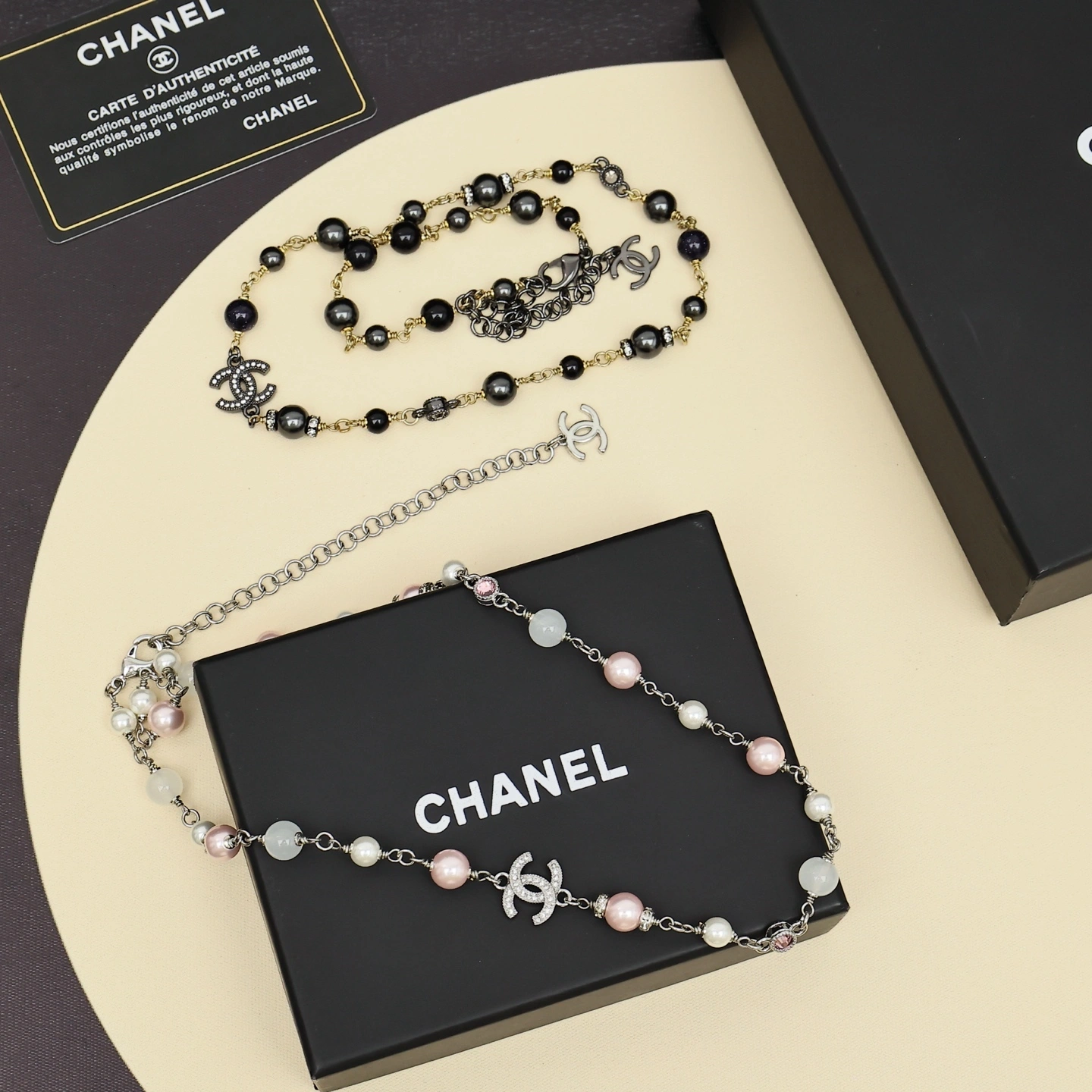 Barbara-- 3h1958 necklace 2colour item : E-S092J3031-2H