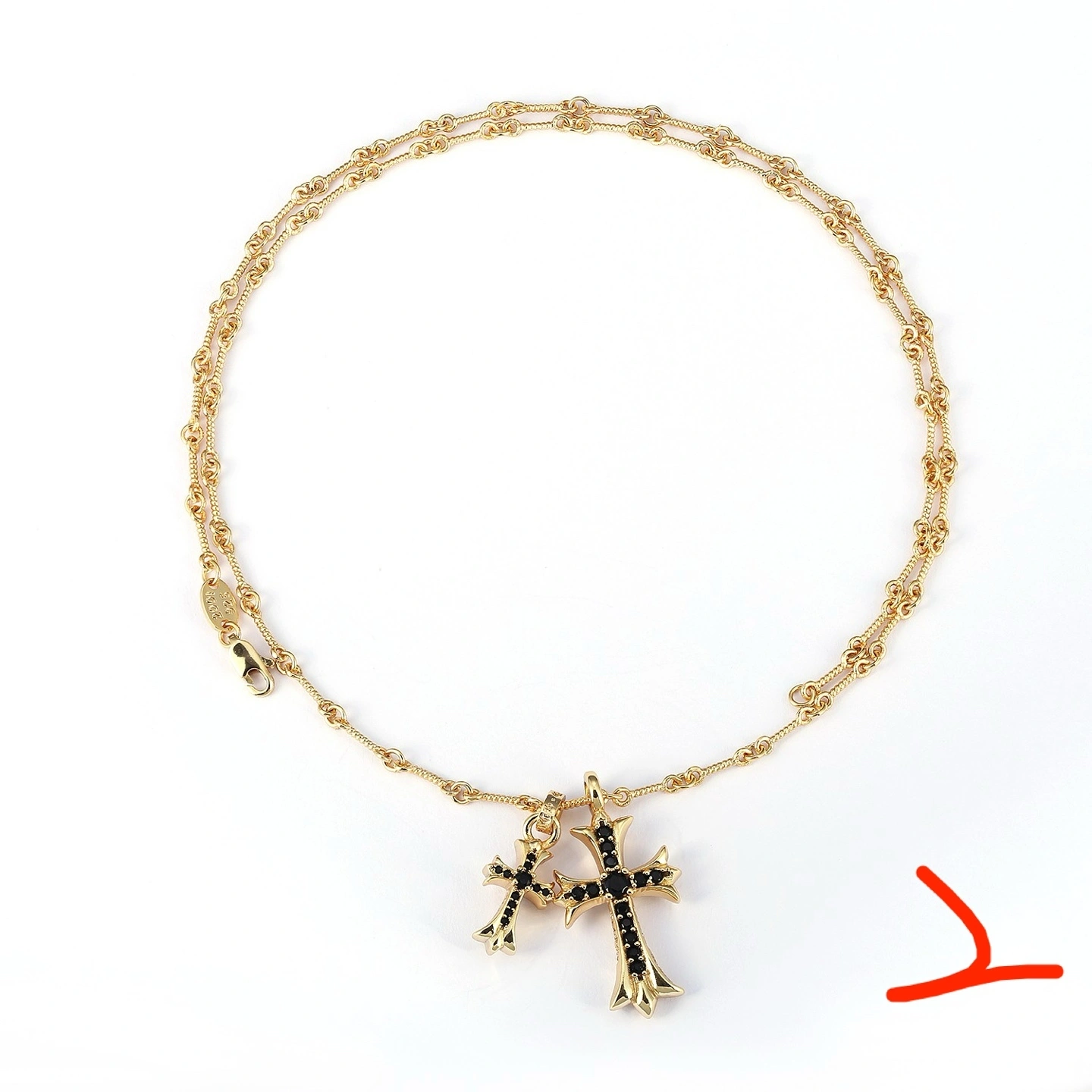Barbara-- 3hro75 necklace 5colour item : E-S092J2915-5H