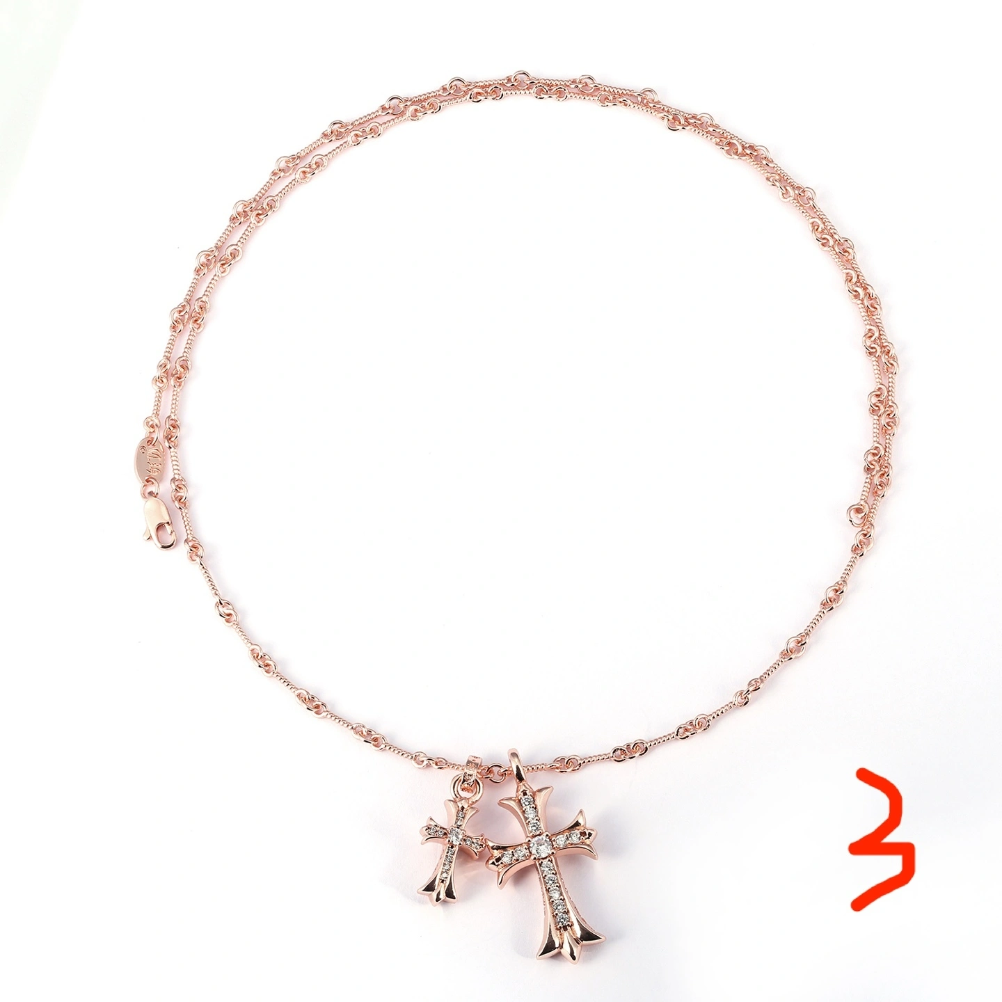 Barbara-- 3hro75 necklace 5colour item : E-S092J2915-5H