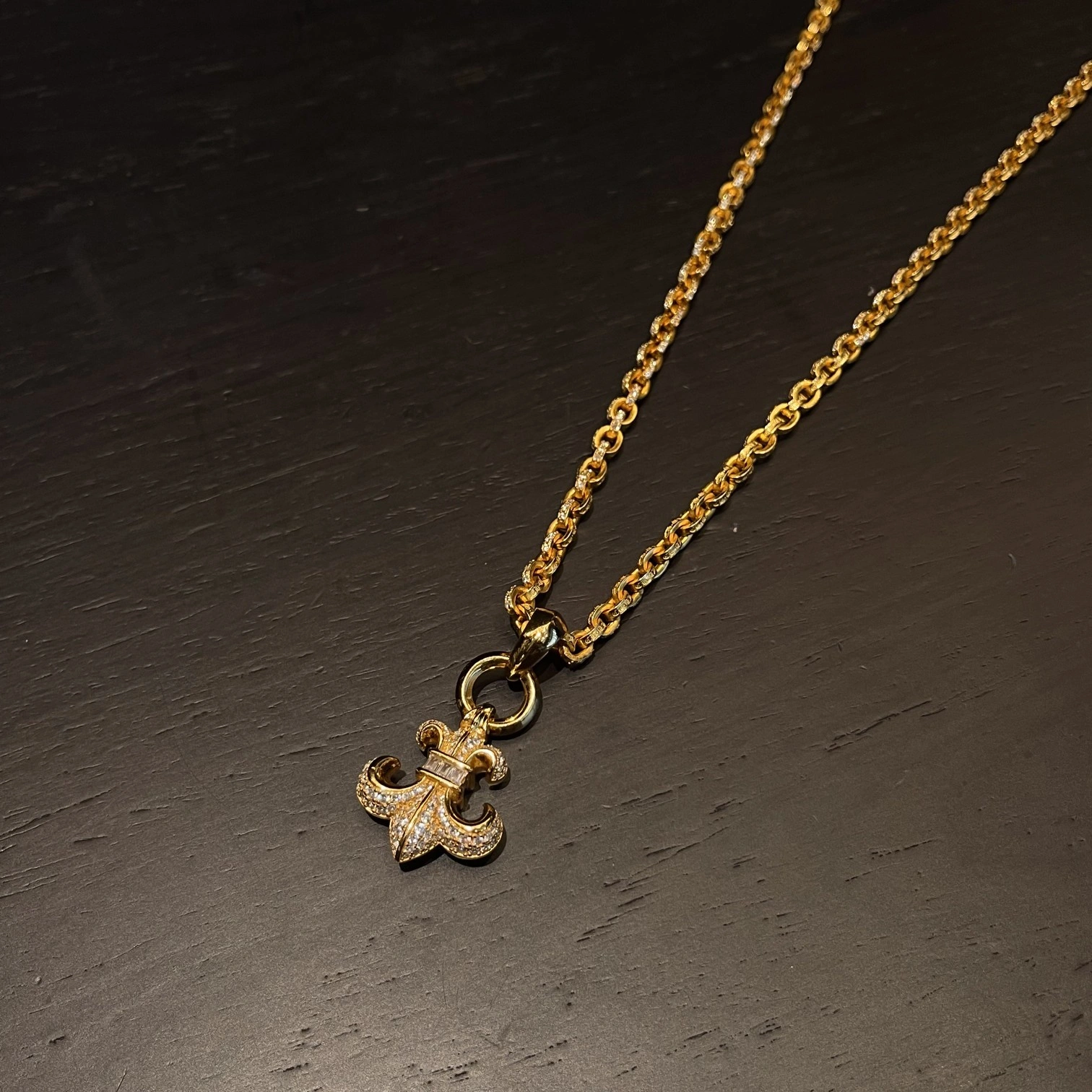 Barbara-- 3hro75 necklace silver item : E-S092J3137H