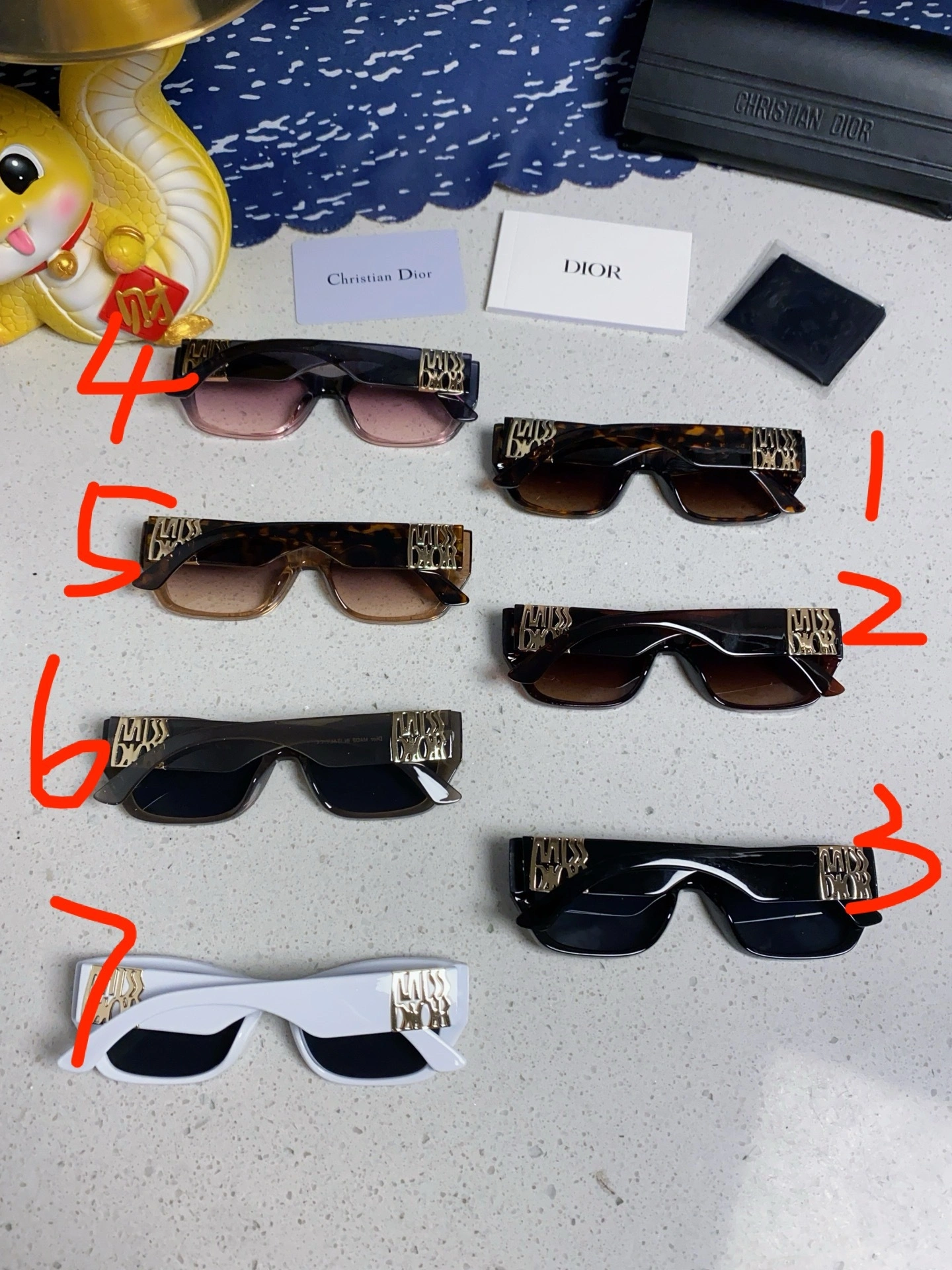 Barbara-- 4ior MISSDIOR S1F 7colour item : E-S132J2726-7