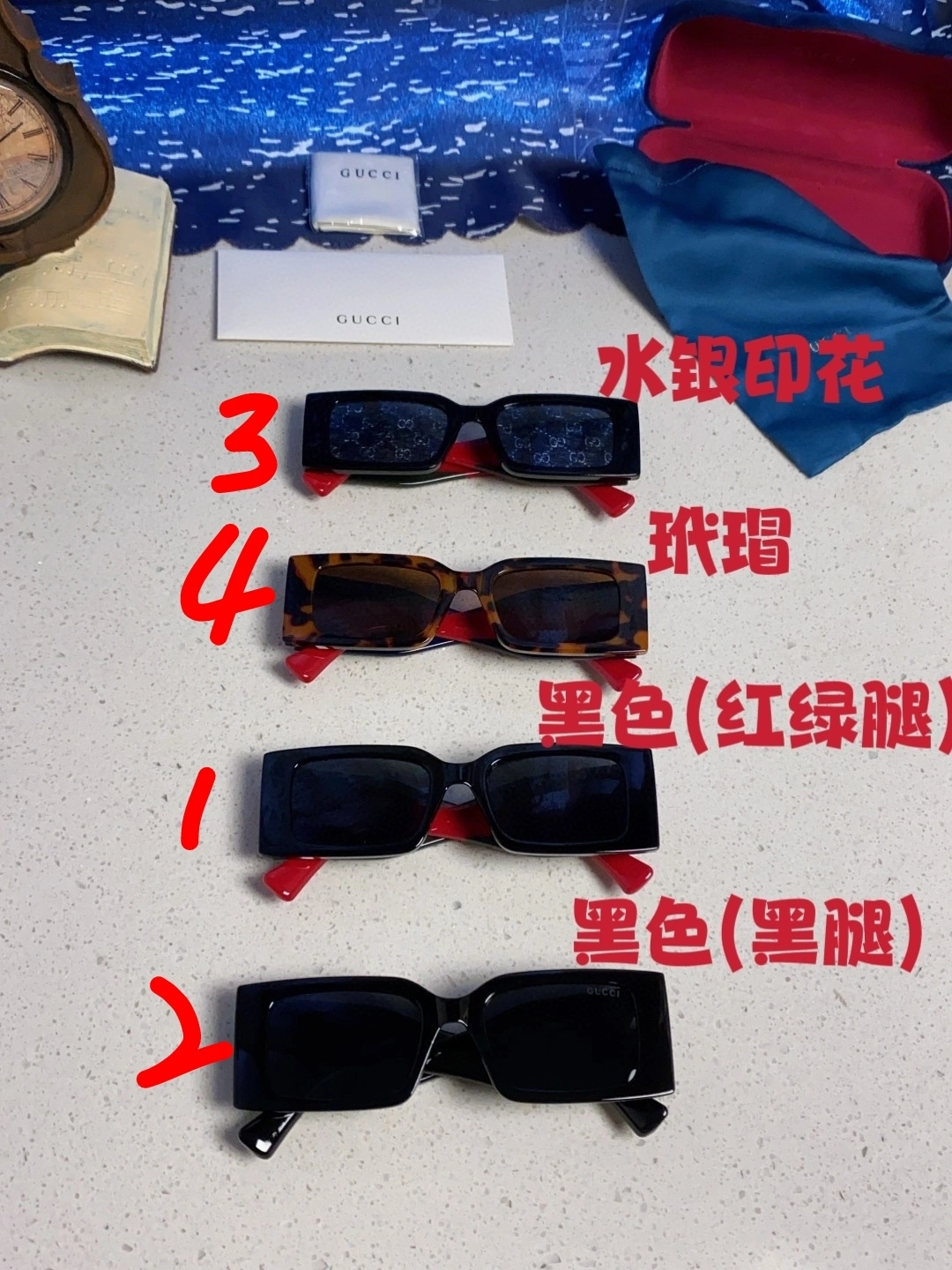 Barbara-- 6u33i 2025sunglasses GG1860S 4Colour item:E-S132L2672-4H