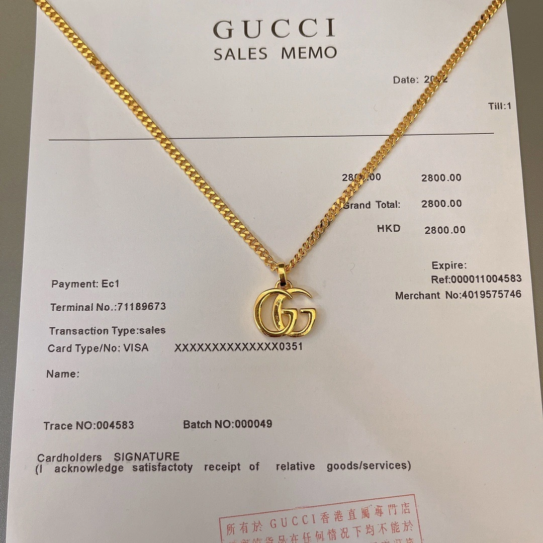 Barbara-- 6u33i Running 18Kgold necklace 2colour item:E-S092L1413-2H