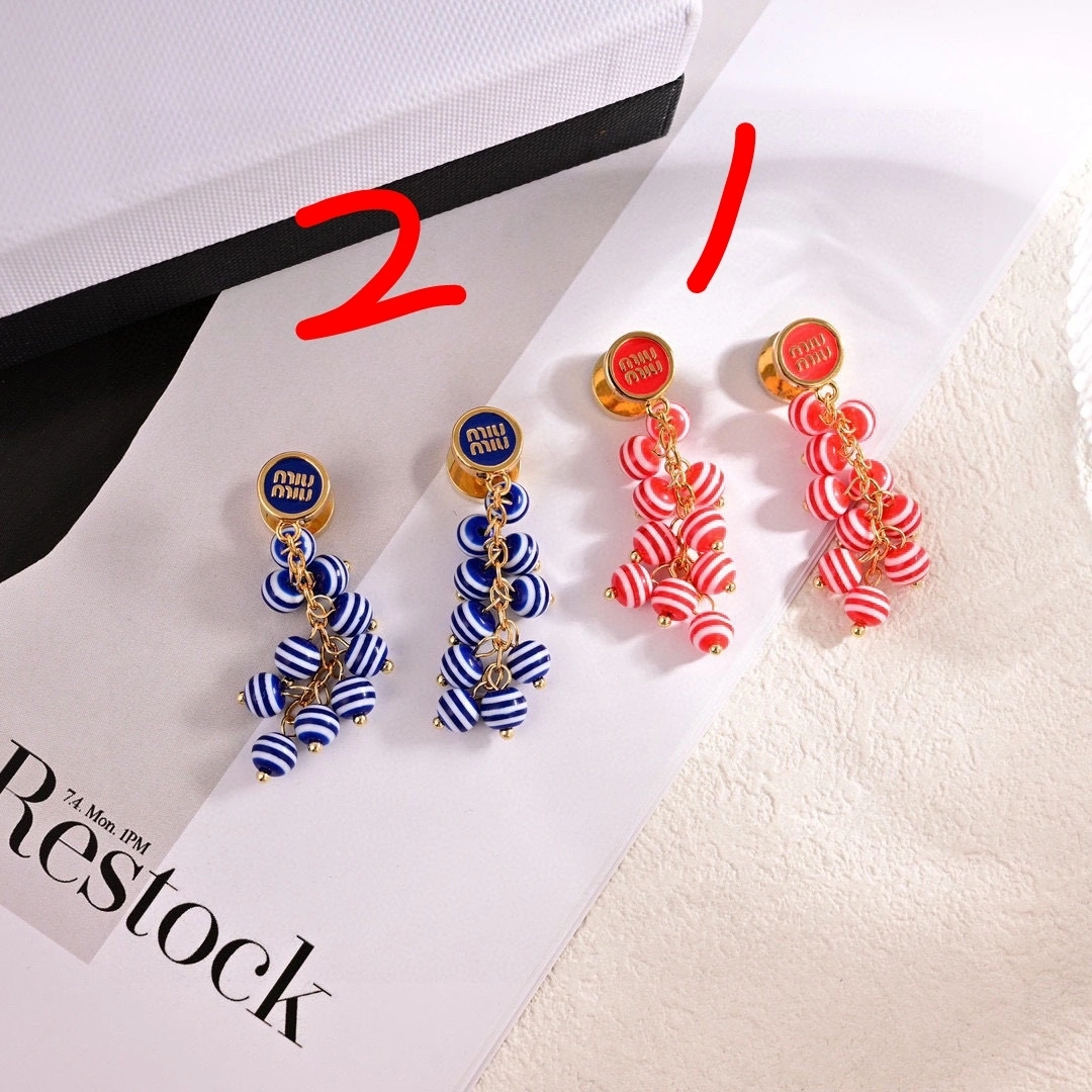 Barbara-- 7iu7iu earrings 2Colour item : E-S092K1126-2H