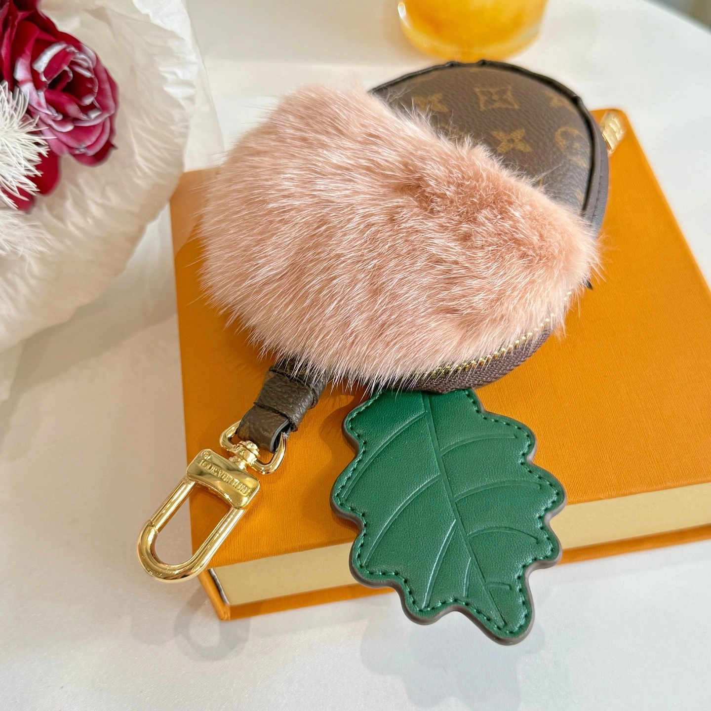 Barbara-- 8V Acorn Monogram Mink item:F-S000A1020H