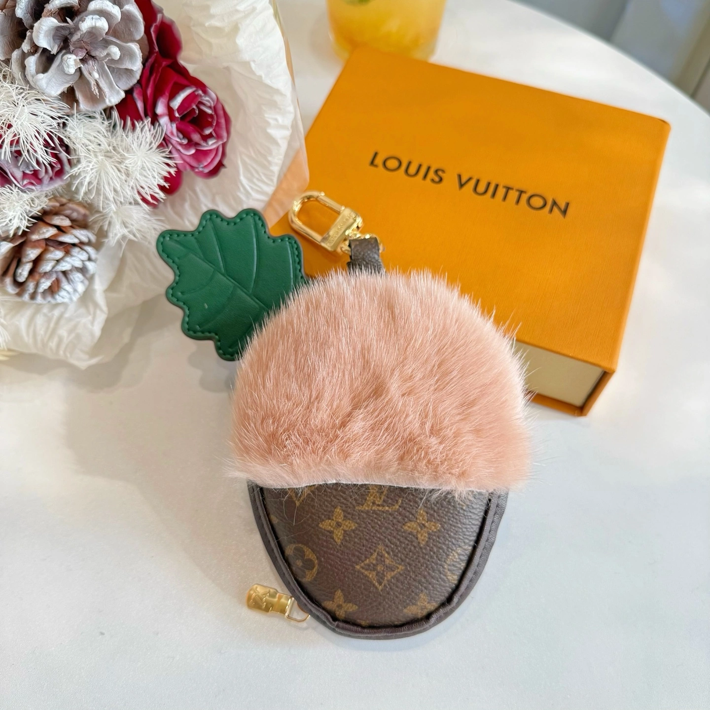 Barbara-- 8V Acorn Monogram Mink item:F-S000A1020H