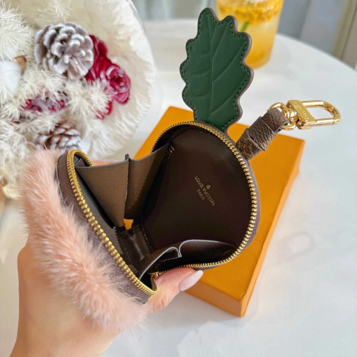 Barbara-- 8V Acorn Monogram Mink item:F-S000A1020H