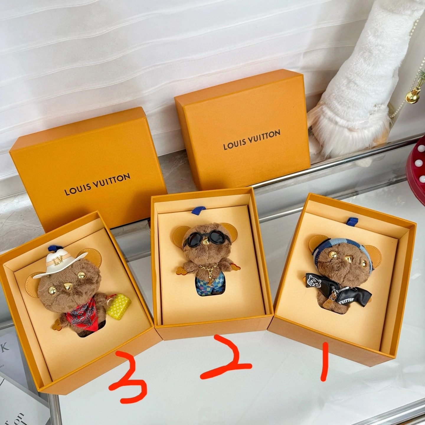 Barbara-- 8V Bear 3colour item : E-S000J2818-3H