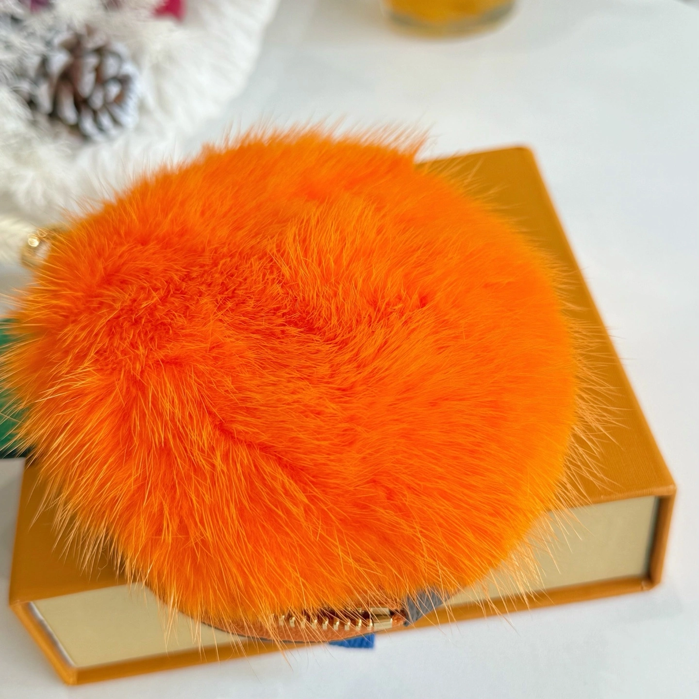 Barbara-- 8V Clementine Mink item:F-S000A1019H