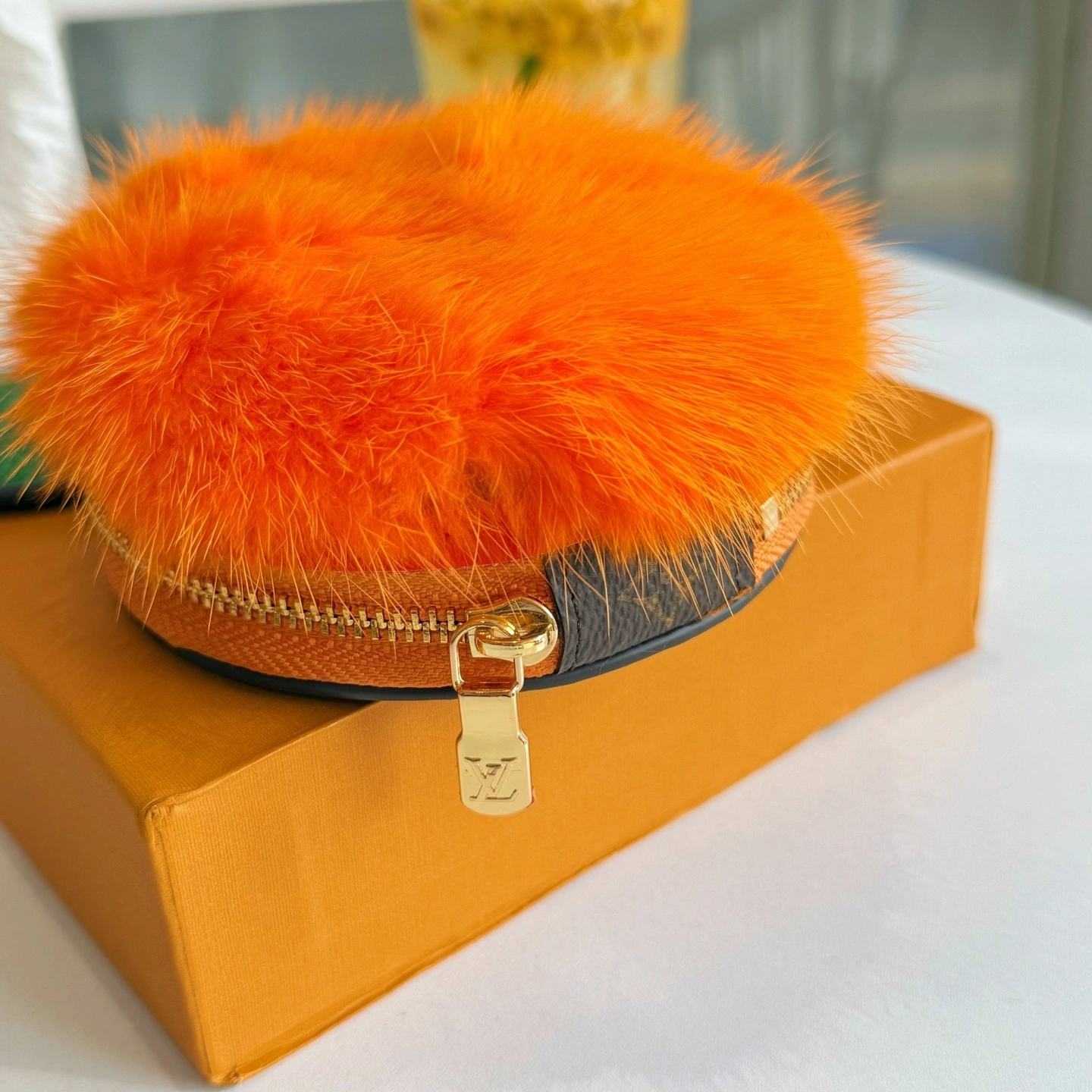 Barbara-- 8V Clementine Mink item:F-S000A1019H
