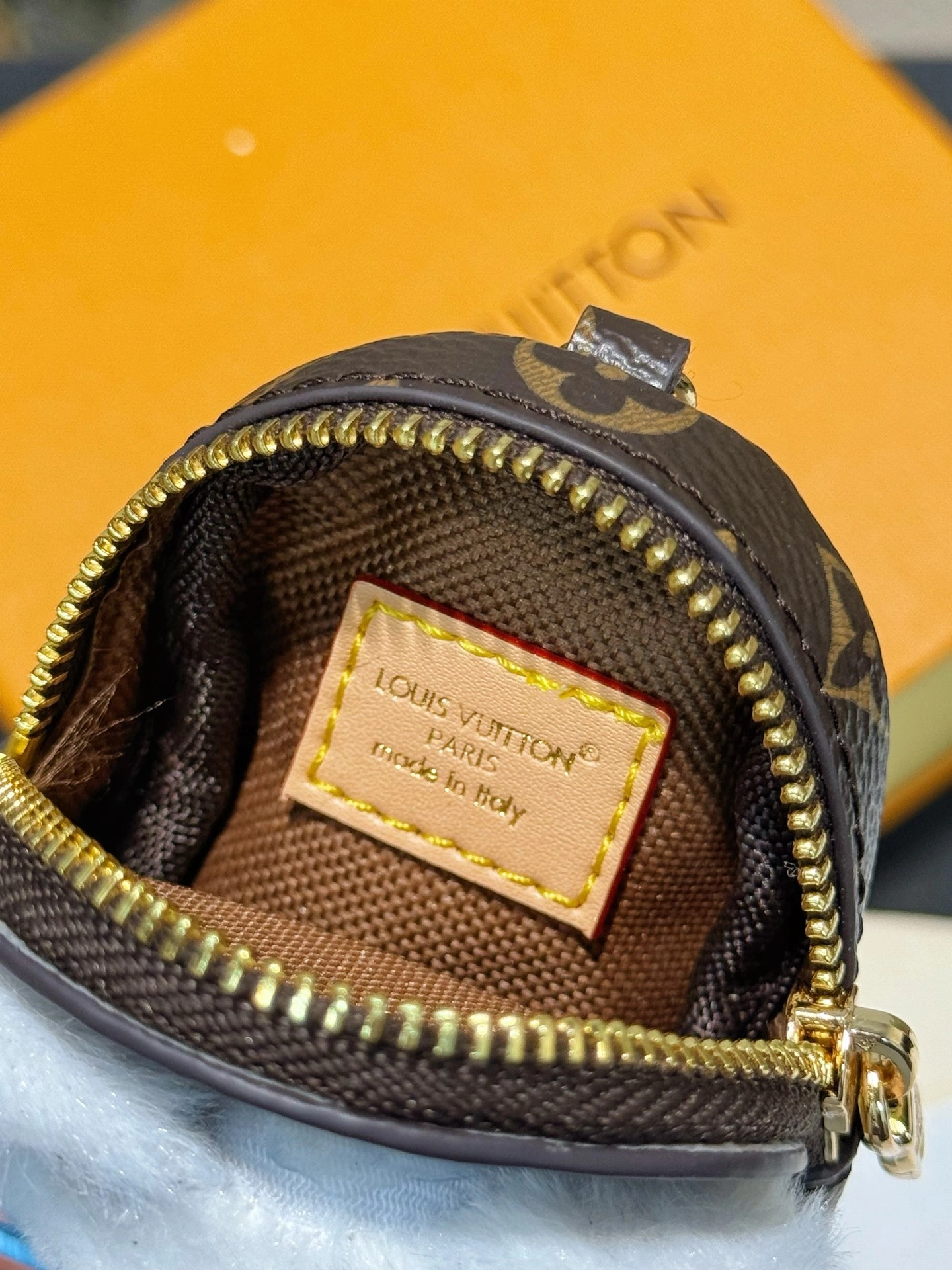 Barbara-- 8V M02128 Adorable Bear Bag Charm Monogram 3colour item:F-S000A1022-3H