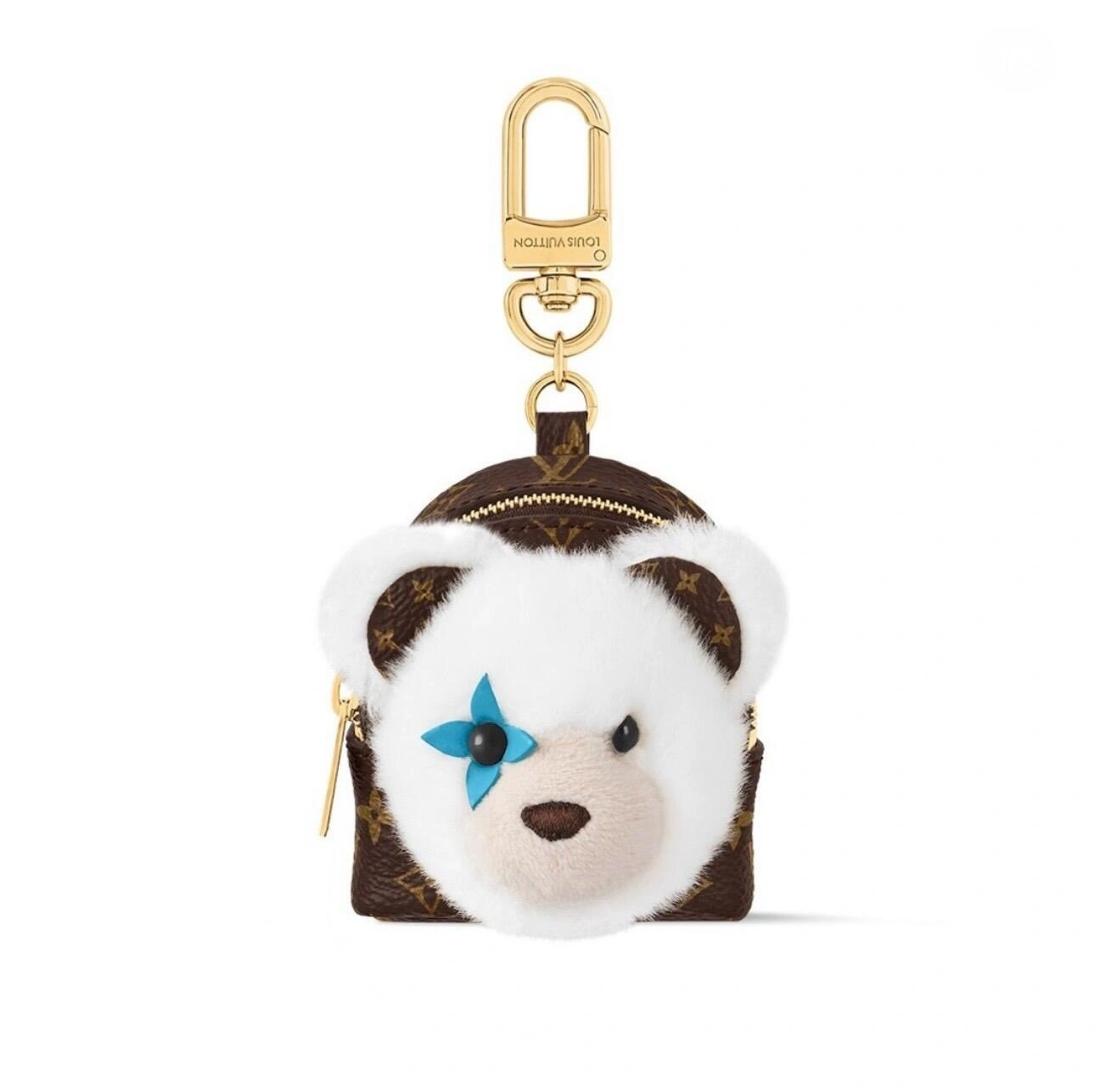 Barbara-- 8V M02128 Adorable Bear Bag Charm Monogram 3colour item:F-S000A1022-3H
