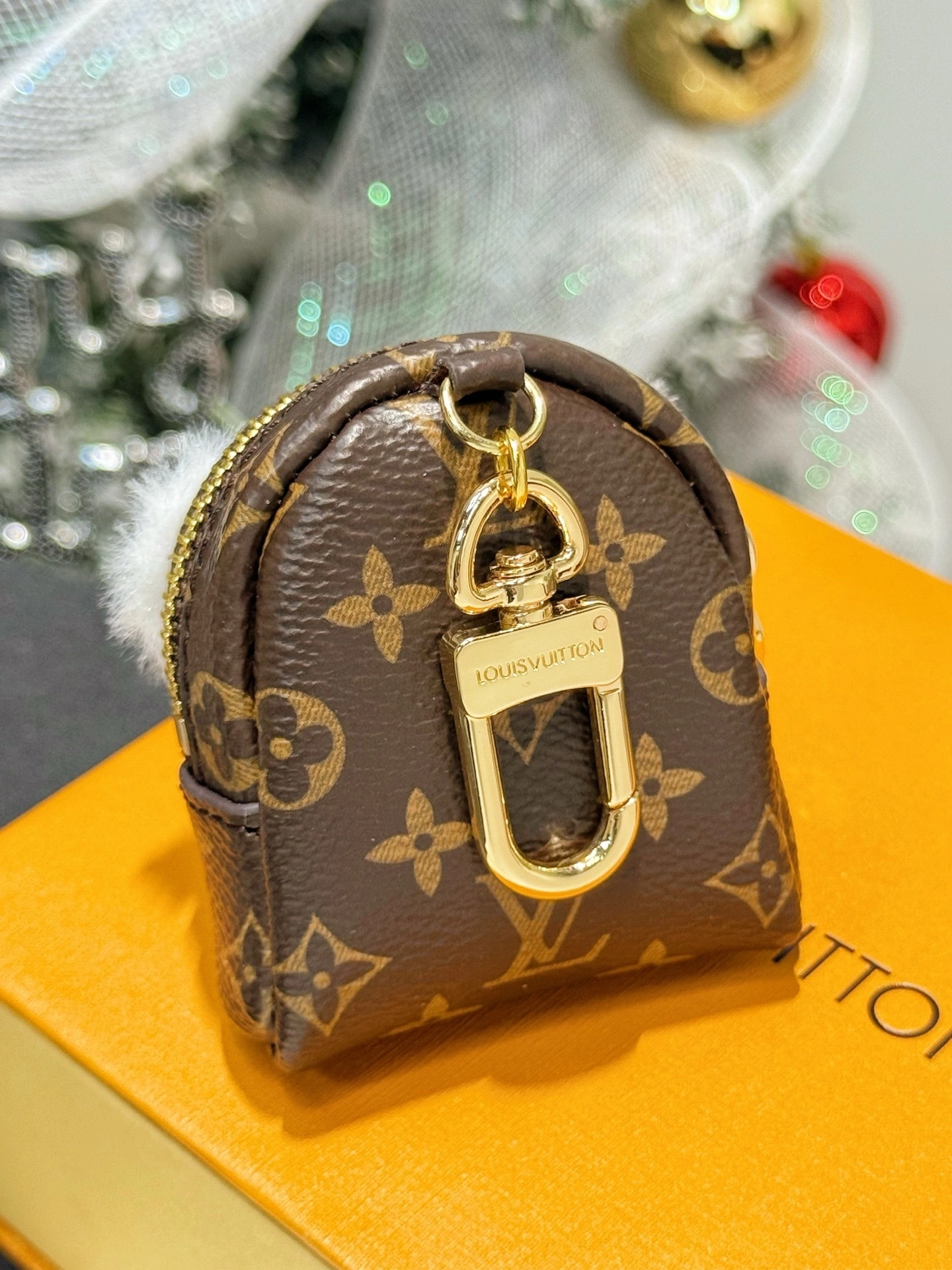 Barbara-- 8V M02128 Adorable Bear Bag Charm Monogram 3colour item:F-S000A1022-3H