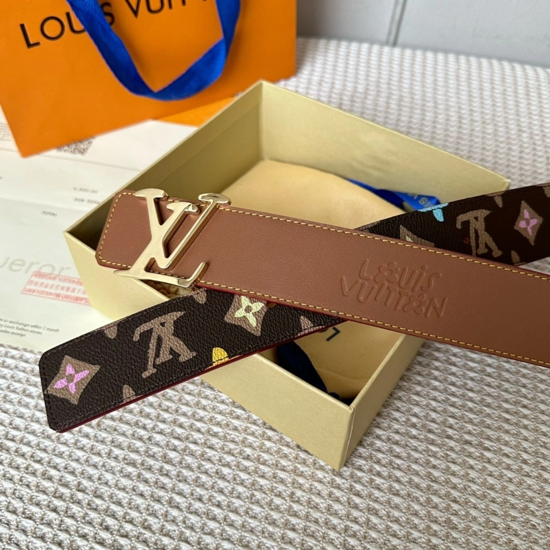 Barbara-- 8V M8586U Calfskin 40mm reversible 3Colour item:D-S132F0611-3