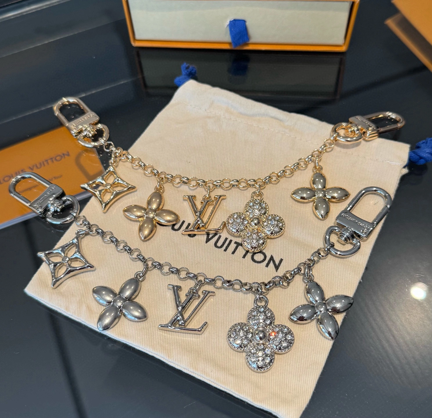 Barbara-- 8V Spring Street Chain Monogram 2colour item:E-S132L1388-2H
