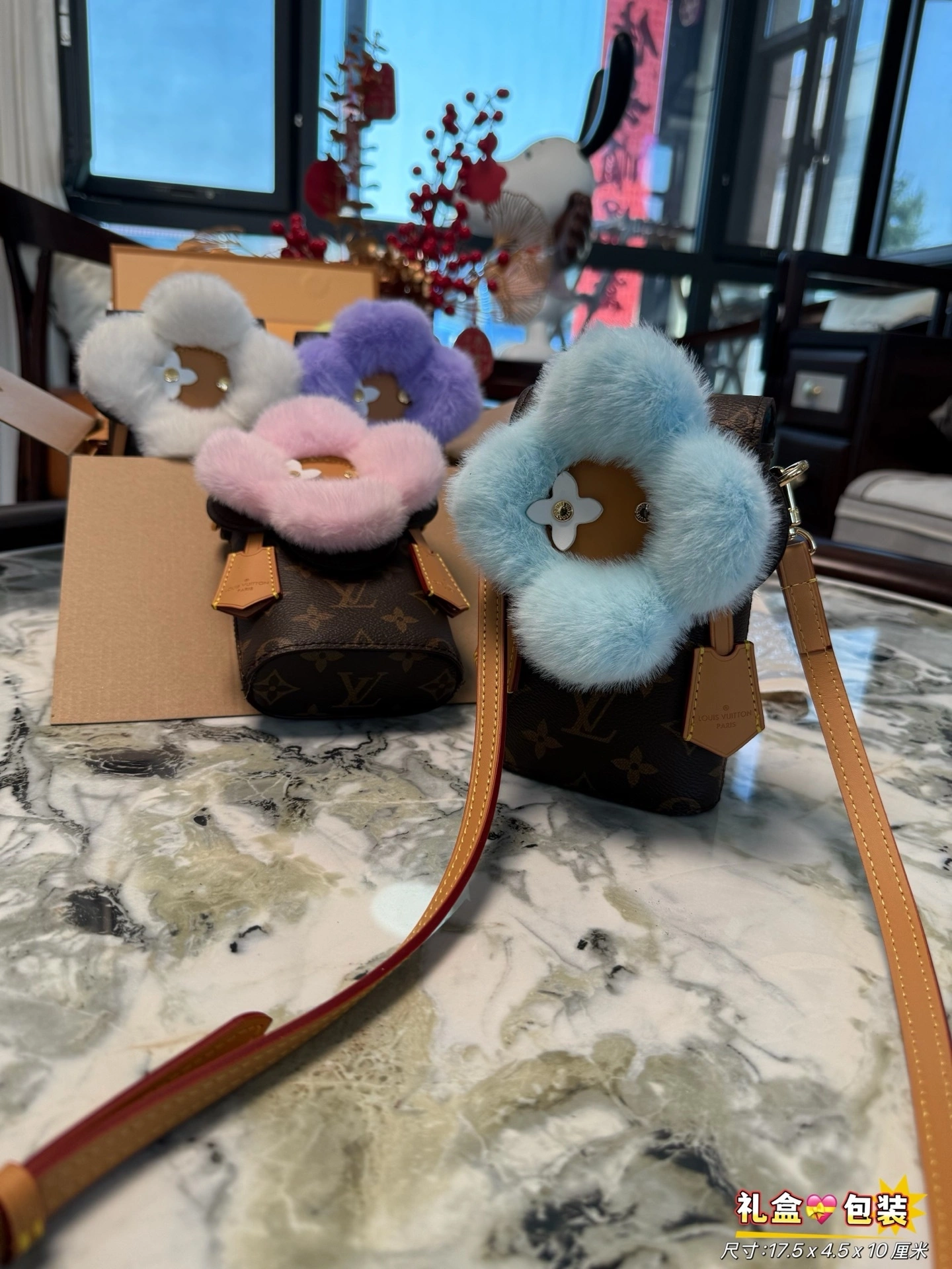 Barbara-- 8V Vivienne Snow Show Monogram wool 6Colour item:E-S000K2848-6H