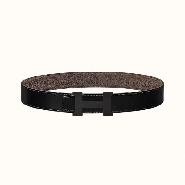 &Barbara-- CONSTANCE BELT BUCKLE & REVERSIBLE LEATHER STRAP 38MM item:C-S316B2540