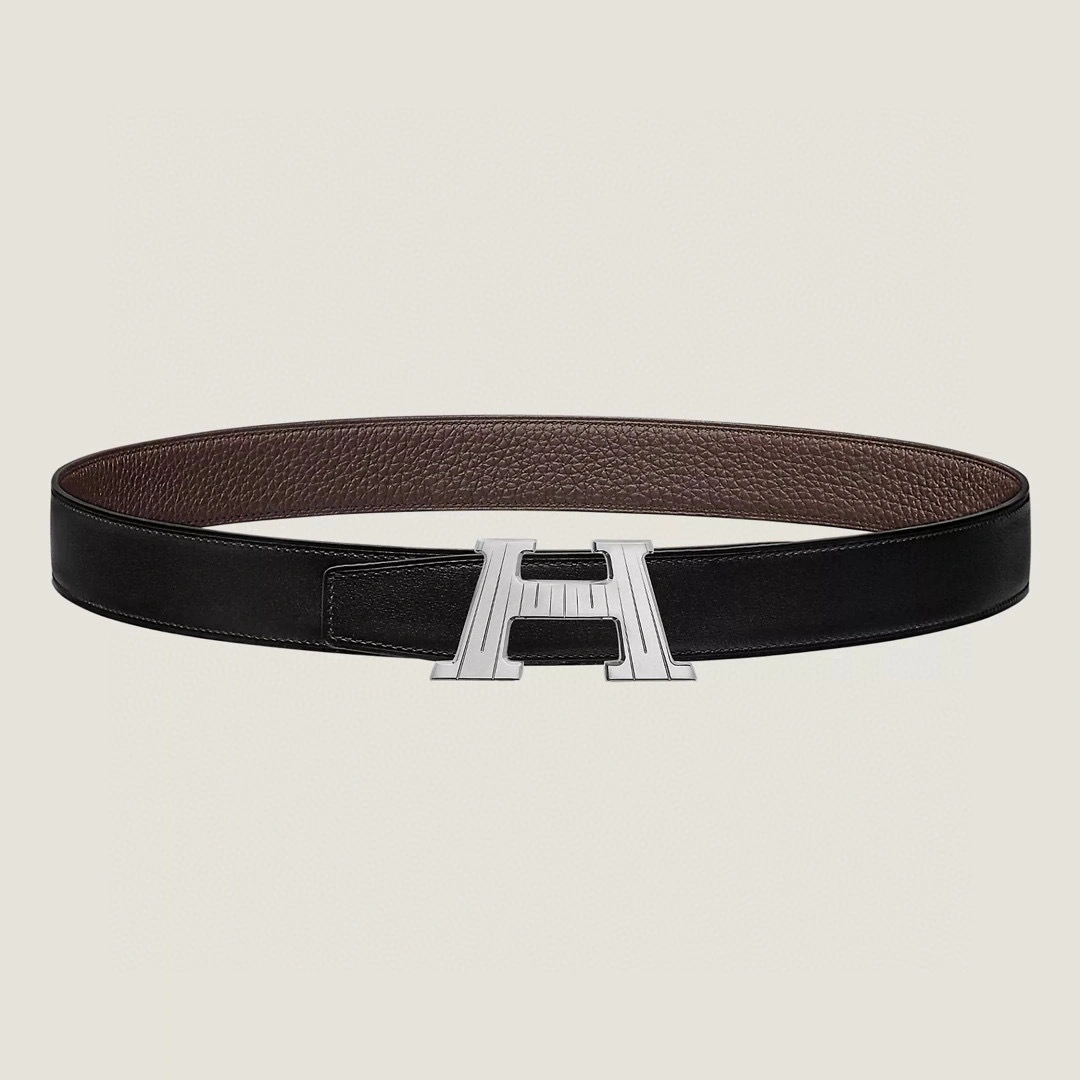 Barbara-- H010495UB86 reversible cowhide 32MM item:D-S000A1927R