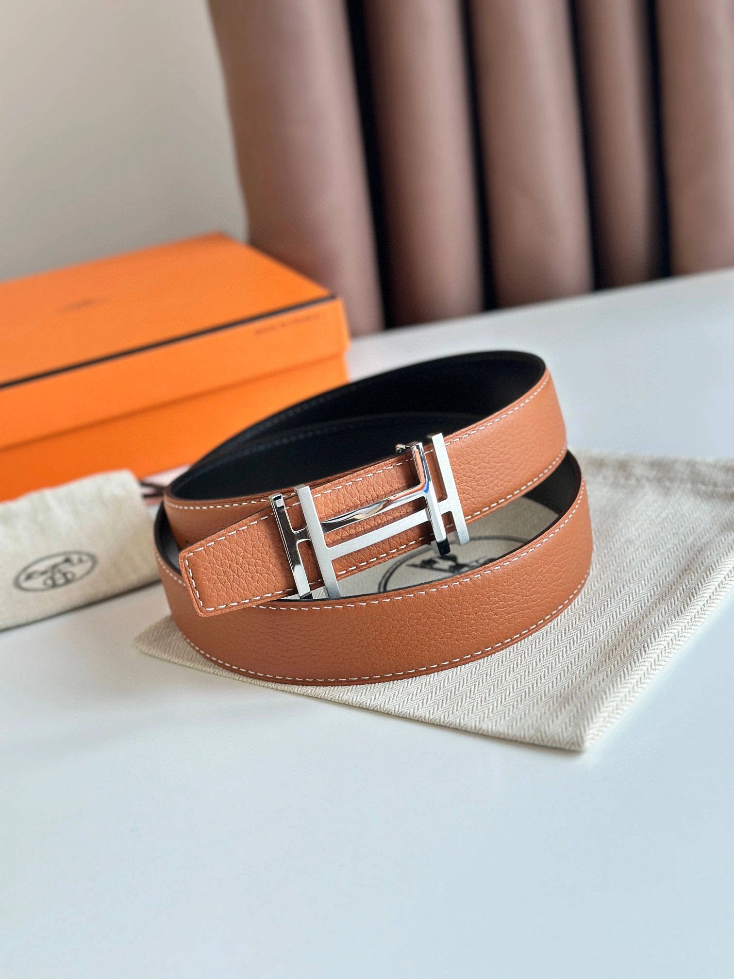 &Barbara-- H066050CK05-H073967CAAA reversible Calfskin 32MM item:D-S000A1917R