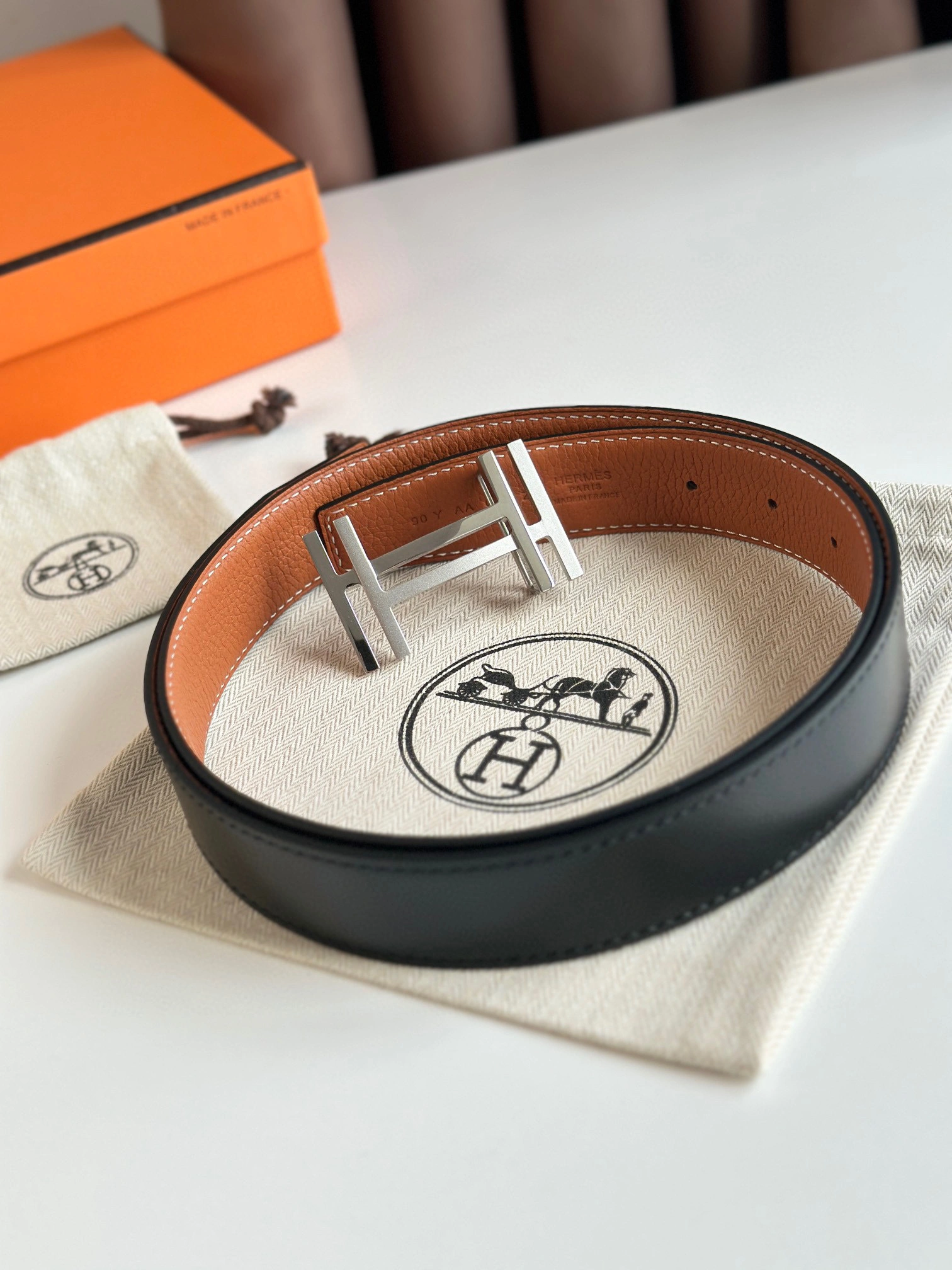 &Barbara-- H066050CK05-H073967CAAA reversible Calfskin 32MM item:D-S000A1917R