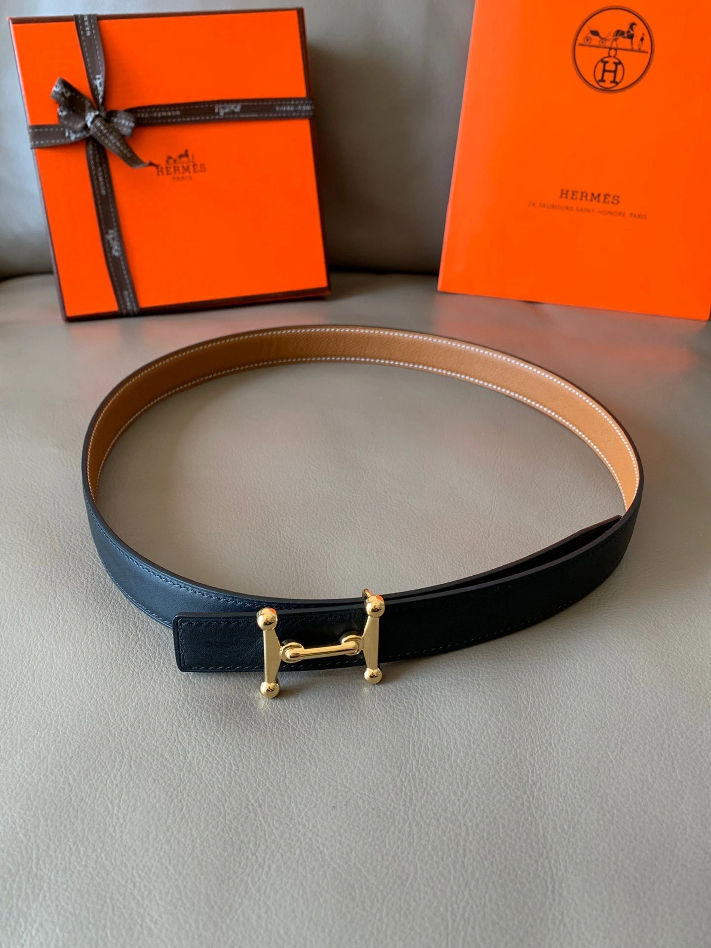 &Barbara-- H5r75s Calfskin reversible 3Colour item:E-S332A0305-3