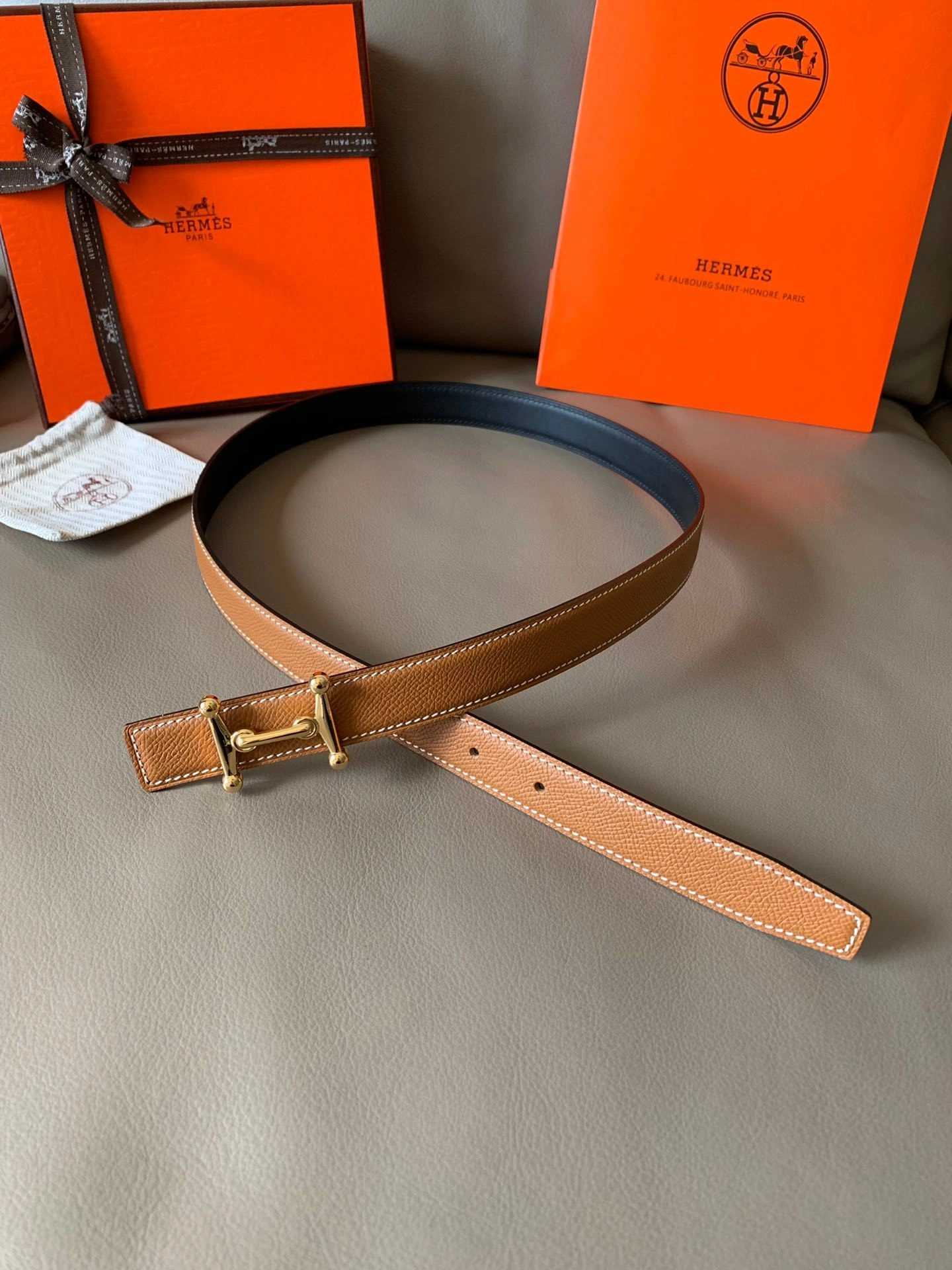 &Barbara-- H5r75s Calfskin reversible 3Colour item:E-S332A0305-3