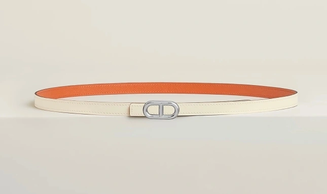 Barbara-- H5r75s MAILLON H BUCKLE & REVERSIBLE LEATHER STRAP item:D-S333H3072