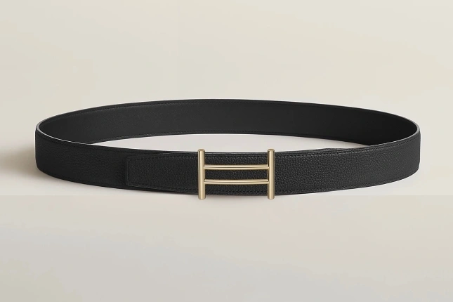 Barbara-- H5r75s RIDER BUCKLE & REVERSIBLE LEATHER STRAP item:D-S179H2923