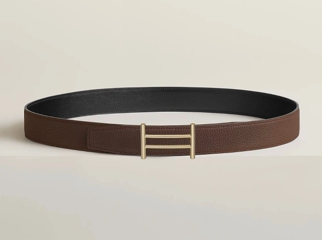 Barbara-- H5r75s RIDER BUCKLE & REVERSIBLE LEATHER STRAP item:D-S179H2926