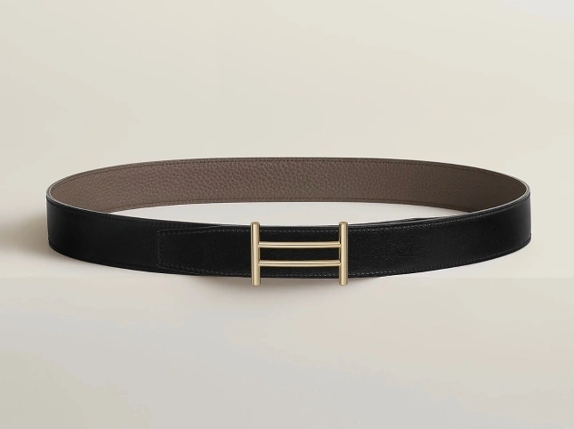 Barbara-- H5r75s RIDER BUCKLE & REVERSIBLE LEATHER STRAP item:D-S179H2932