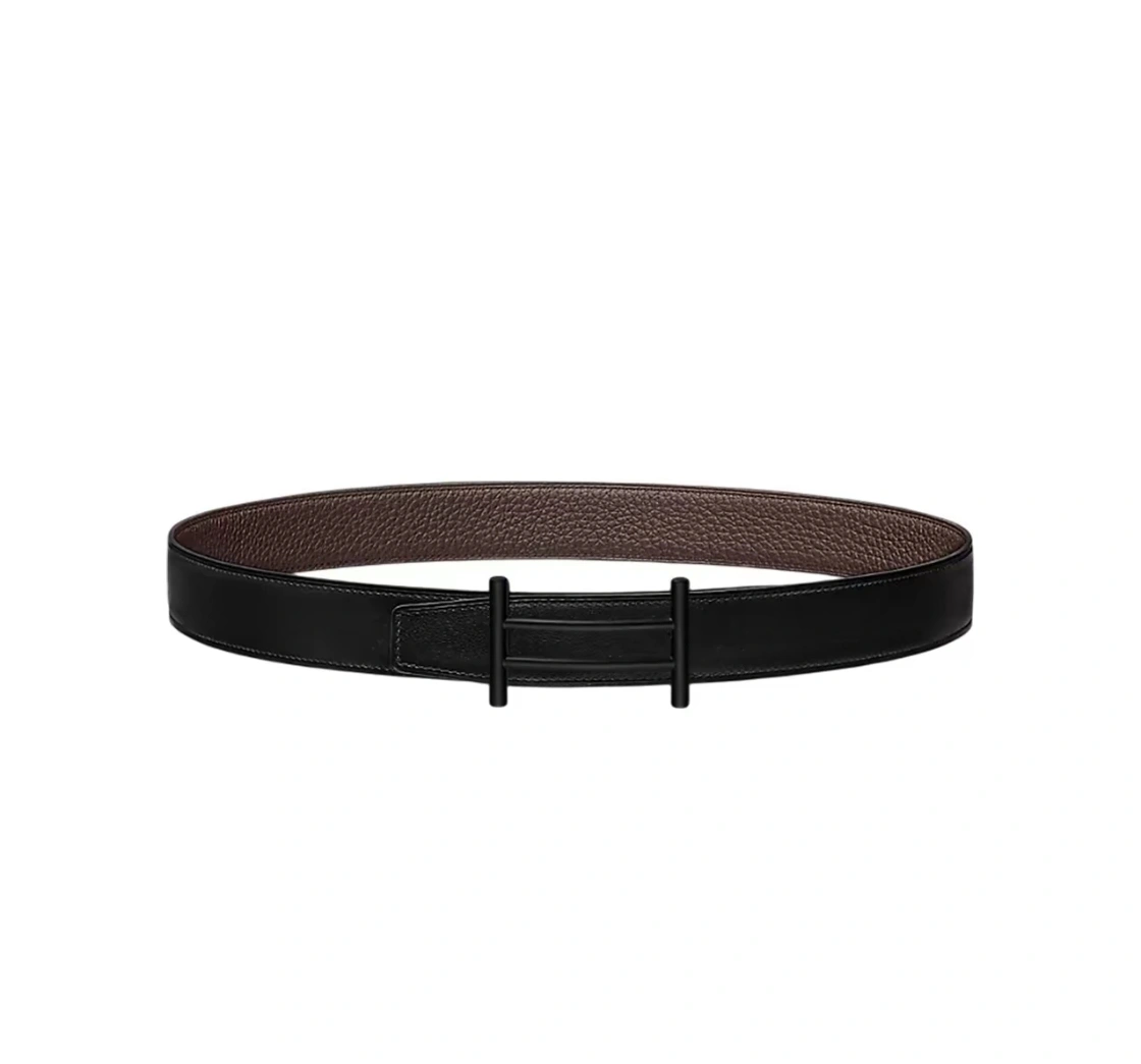 Barbara-- H5r75s RIDER BUCKLE & REVERSIBLE LEATHER STRAP item:D-S179H2933