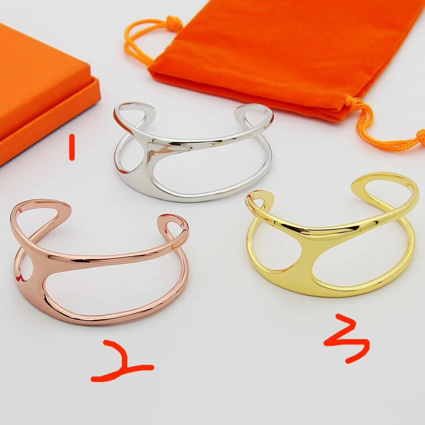 Barbara-- H5r75s bracelet 3colour item:E-S092J1214-3H