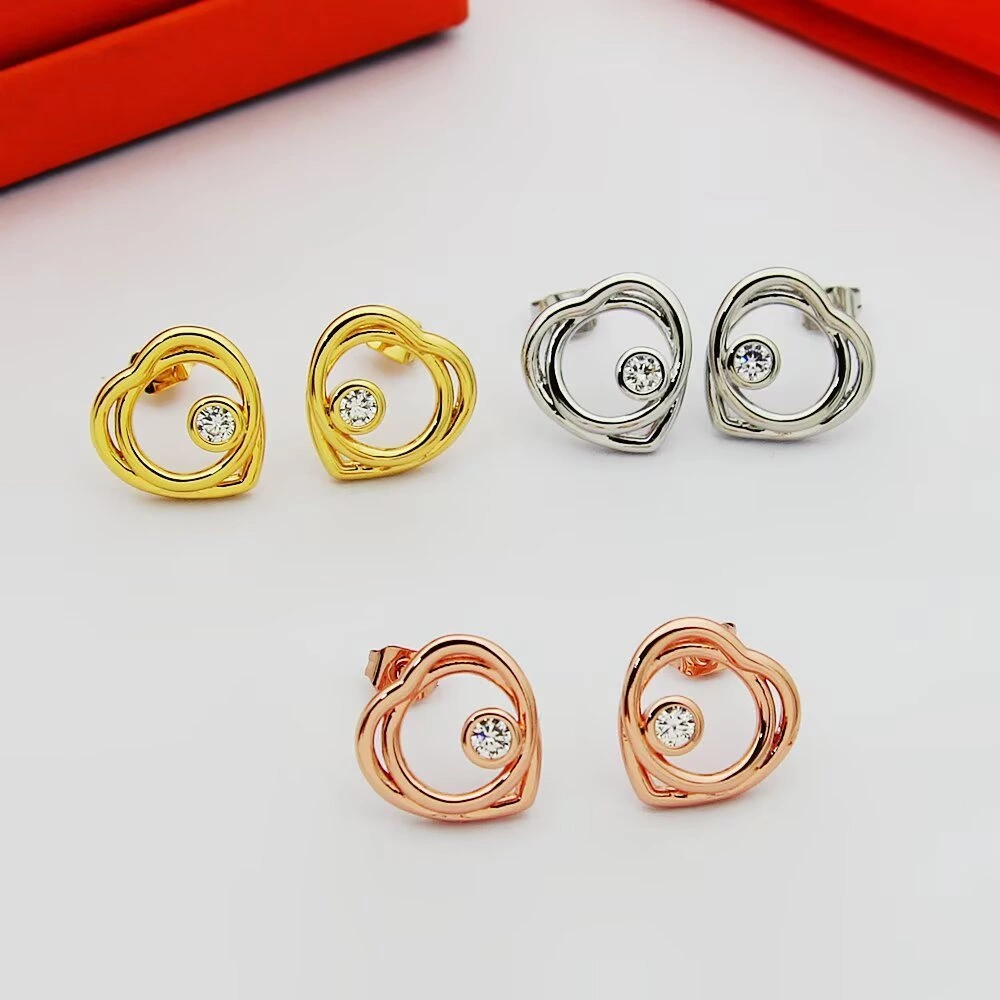 Barbara-- H5r75s earrings 3colour item : E-S092J2838-3H