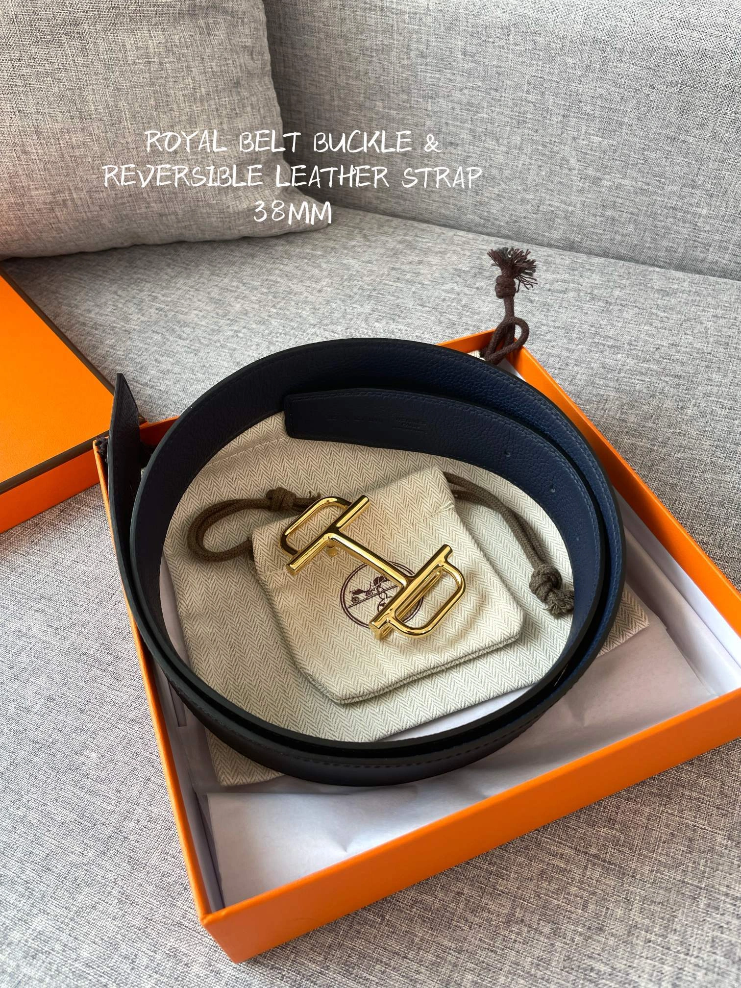 Barbara-- H5r75s reversible 38MM 2Colour item:D-S179F0527-2