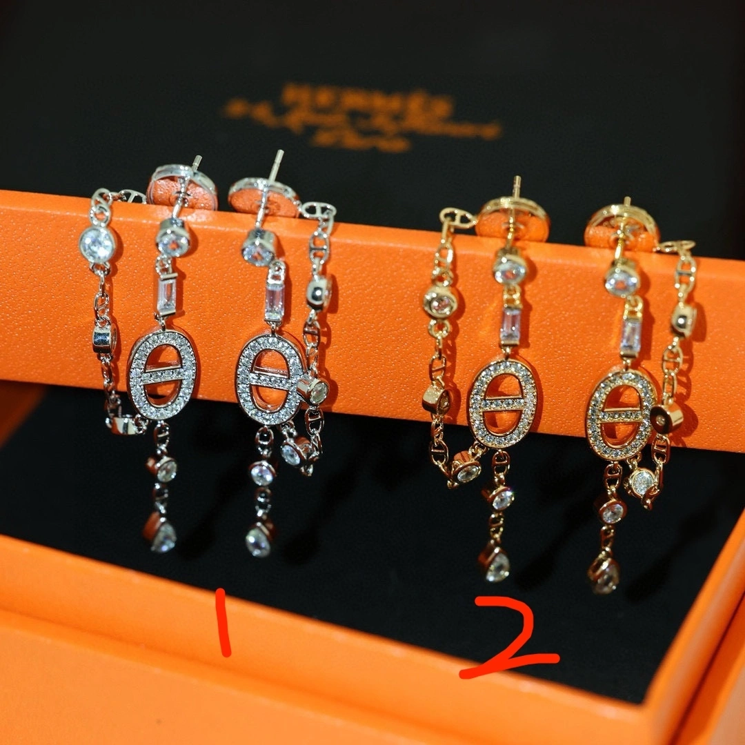 Barbara-- H5r75s s925 silver earrings 2Colour item : E-S092K0837-2H