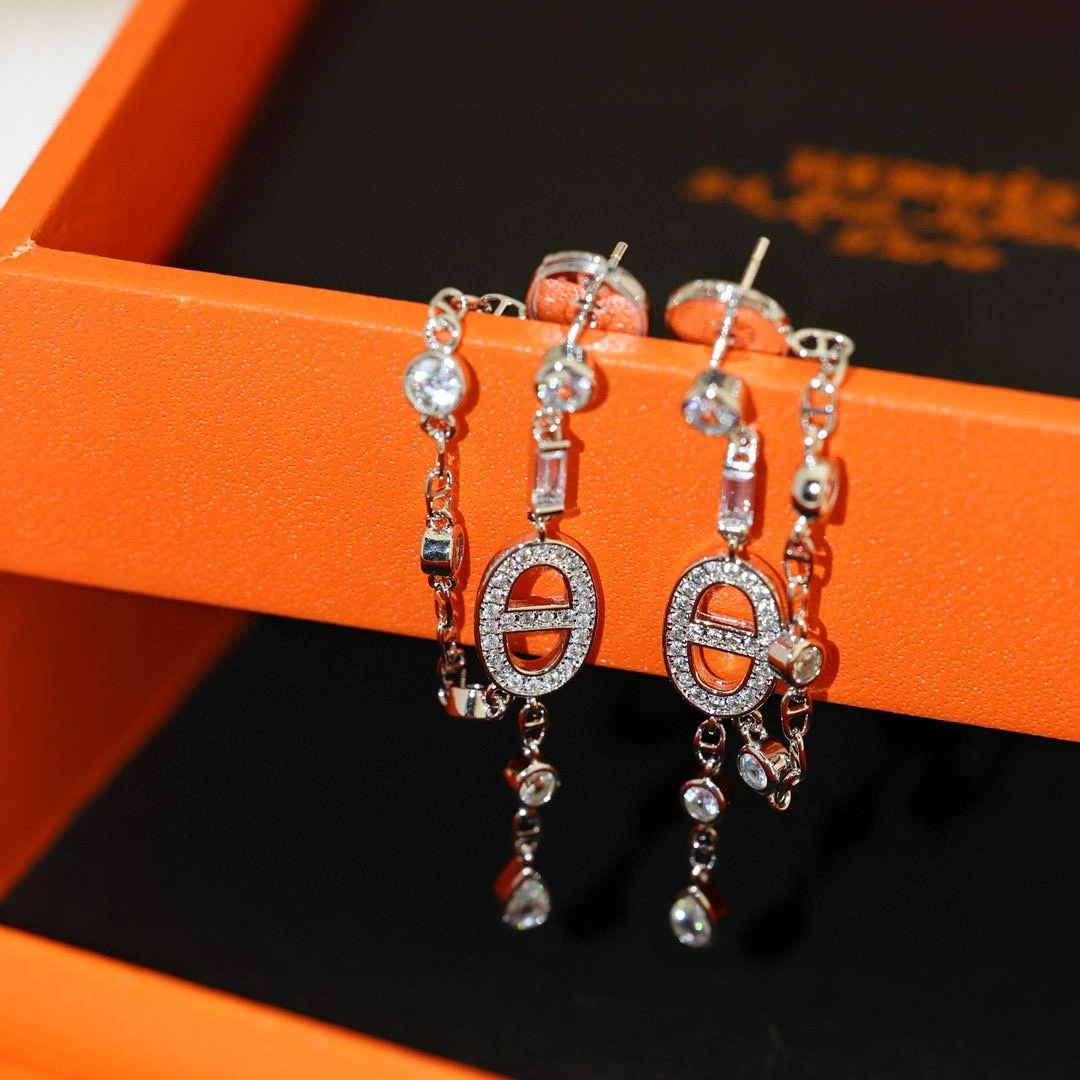 Barbara-- H5r75s s925 silver earrings 2Colour item : E-S092K0837-2H