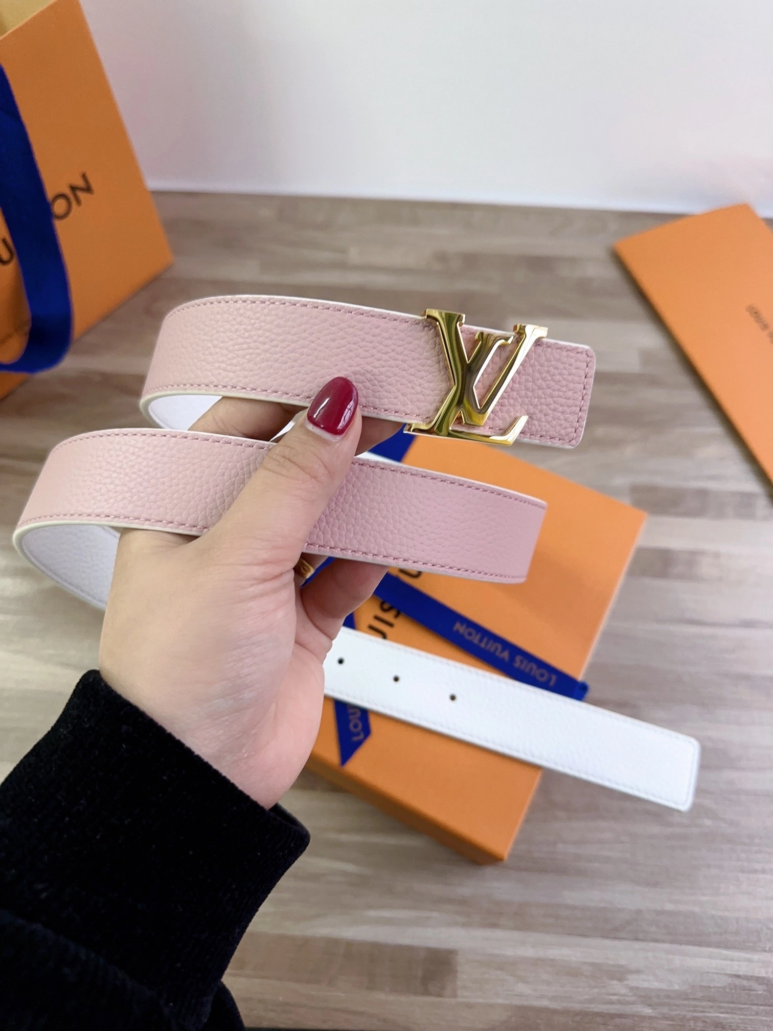 Barbara-- INITIALES M0651W 3CM three piece--reversible item:C-S042K1110