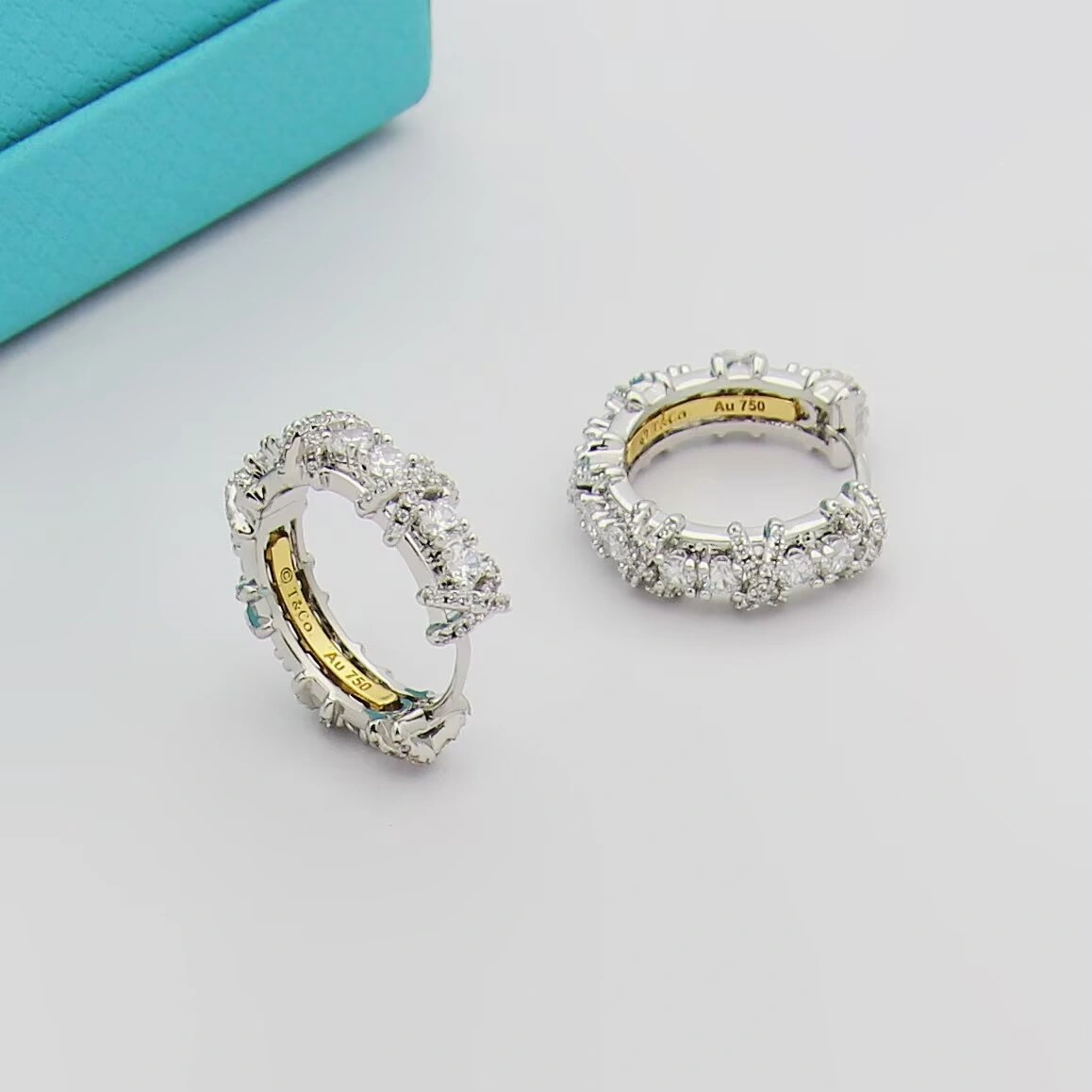 Barbara-- Tiff19y&3o Schlumberger earrings item : E-S092J3113H