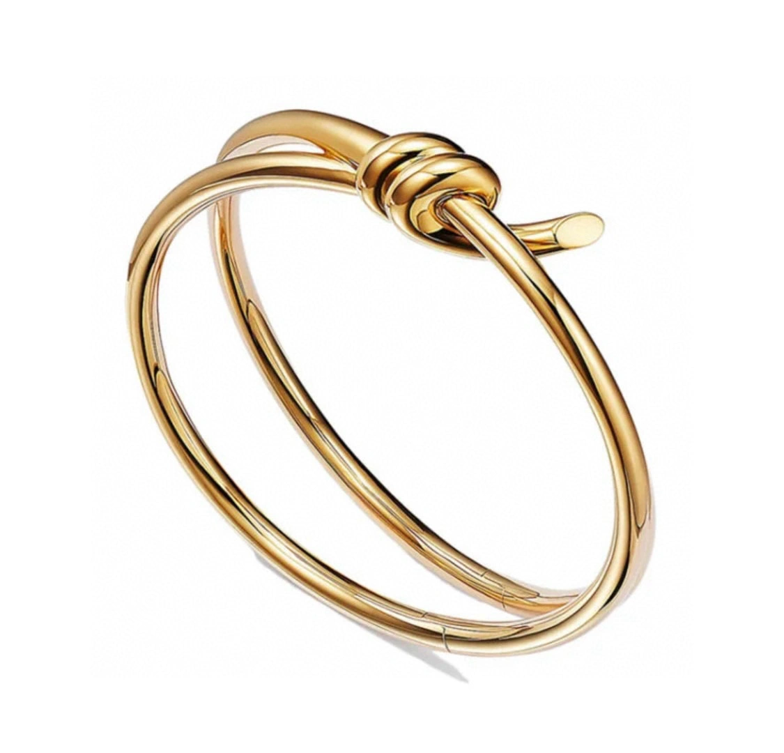 Barbara-- Tiff19y&3o bracelet 18 k gold 2colour item : E-S092J3115-2H