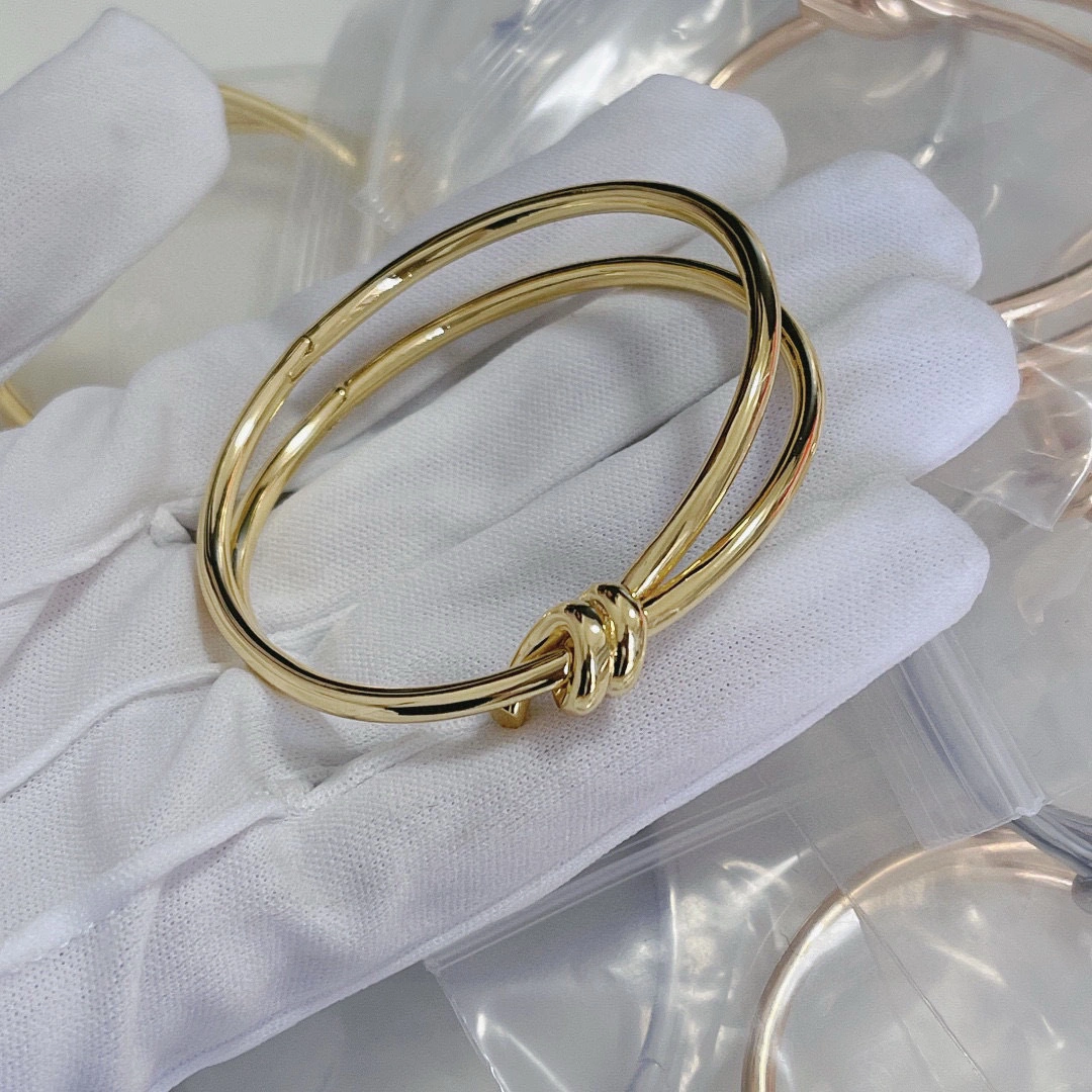 Barbara-- Tiff19y&3o bracelet 18 k gold 2colour item : E-S092J3115-2H