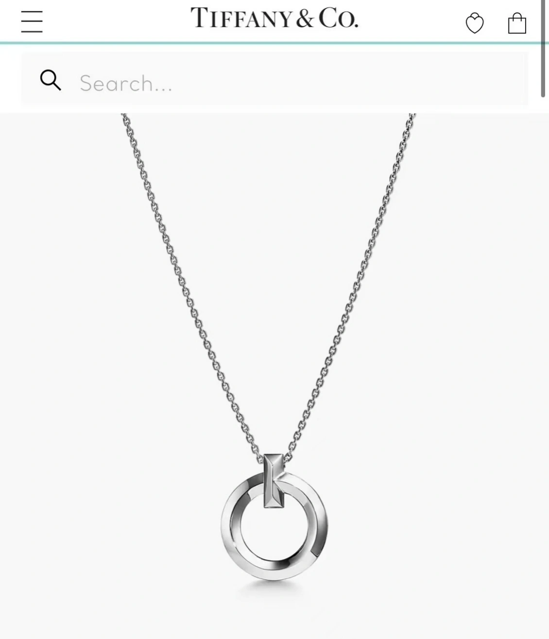 Barbara-- Tiff19y&3o necklace 3Colour item : E-S092K0823-3H