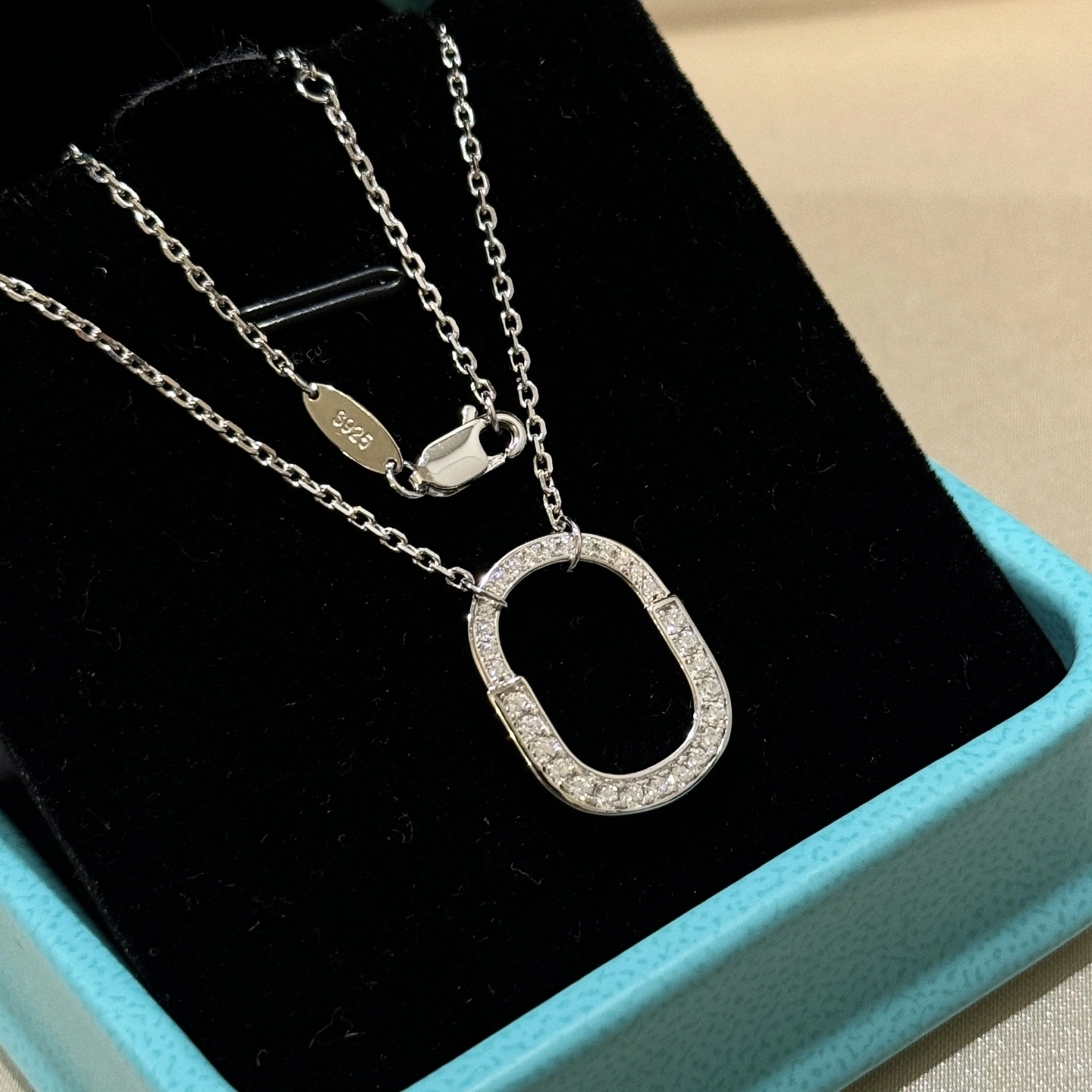 Barbara-- Tiff19y&3o necklace A6768 S925 silver item : E-S092J2826H