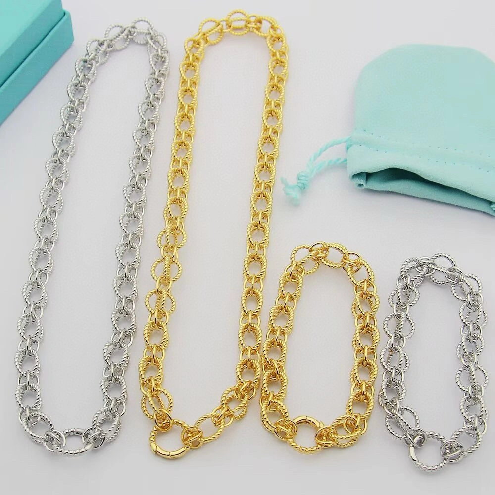 Barbara-- Tiff19y&3o necklace bracelet 2Colour item : E-S092K0826-2H