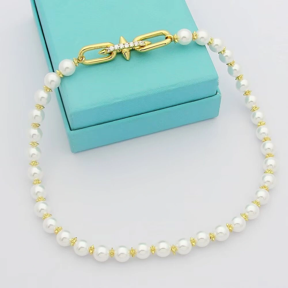 Barbara-- Tiff19y&3o necklace item:E-S092J1208H