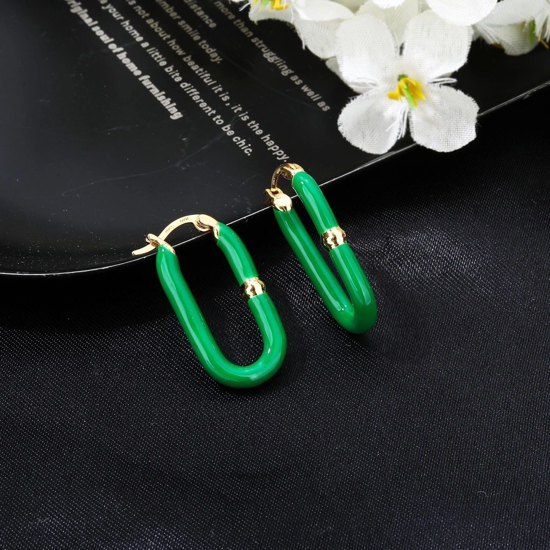Barbara-- V595t1 earrings 2colour item : E-S000K0127-2H