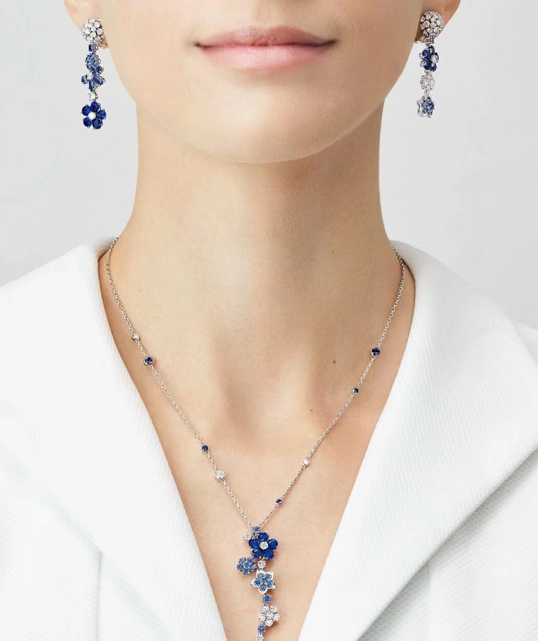 Barbara--1rp58s necklace earrings 4colour item:E-S092I2551-4H